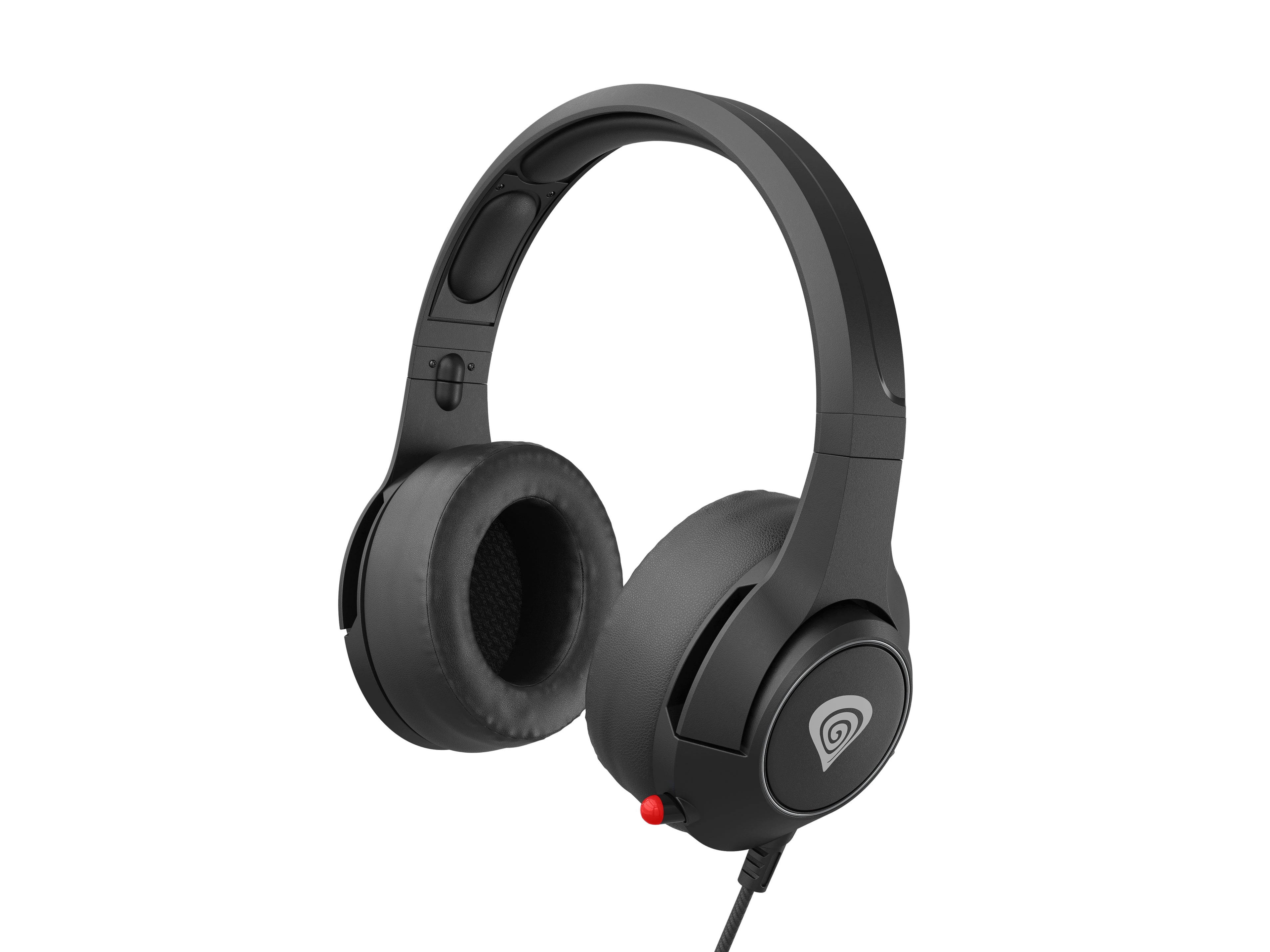 Casques avec Microphone Genesis NSG-1658 Noir