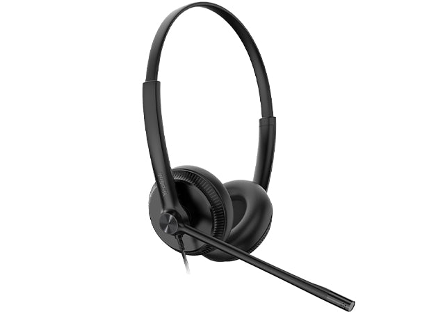 Casques avec Microphone Yealink YHS34 Dual Noir