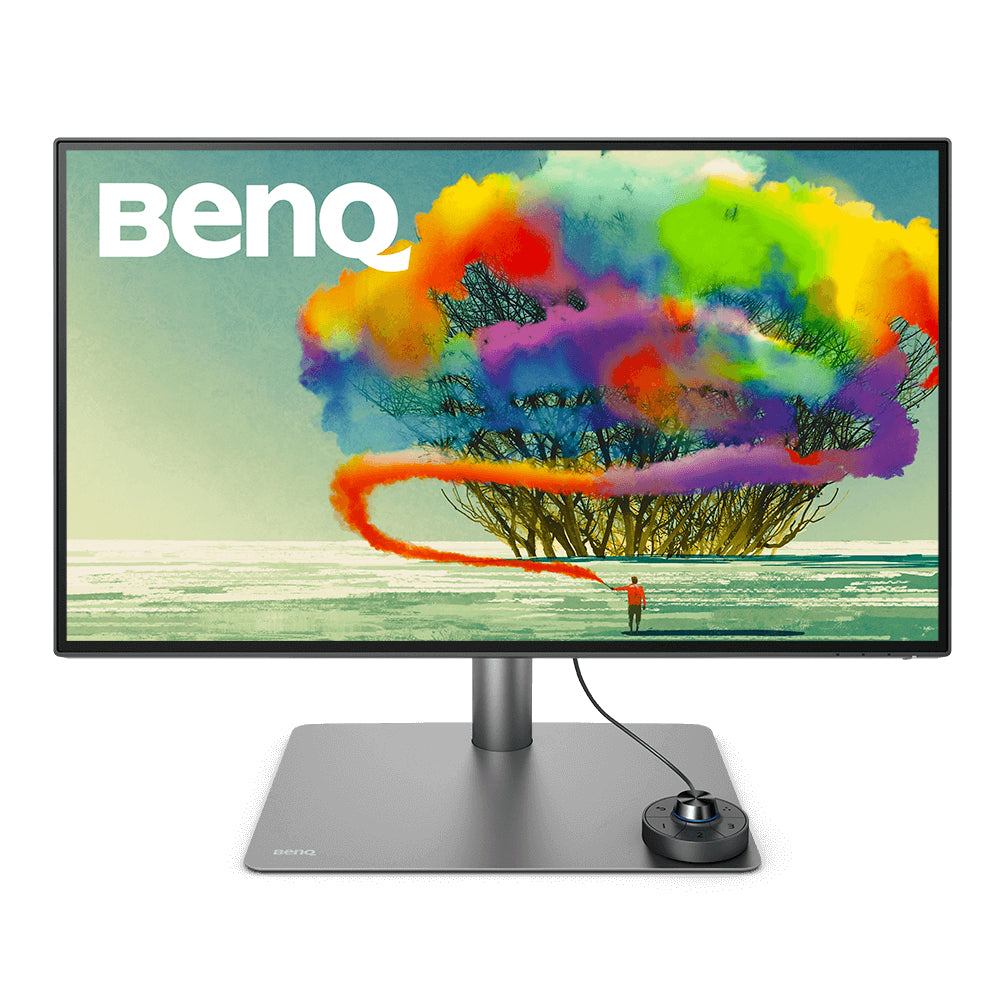 BenQ DesignVue PD2725U - PD Series - écran LED - 27" - 3840 x 2160 4K UHD (2160p) @ 60 Hz - IPS - 400 cd/m² - 1200:1 - DisplayHDR 400 - 5 ms - 2xThunderbolt, 2xHDMI, DisplayPort - haut-parleurs - gris foncé