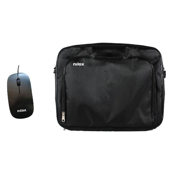 Housse pour ordinateur portable Nilox NXMOS4156BK Noir 15"