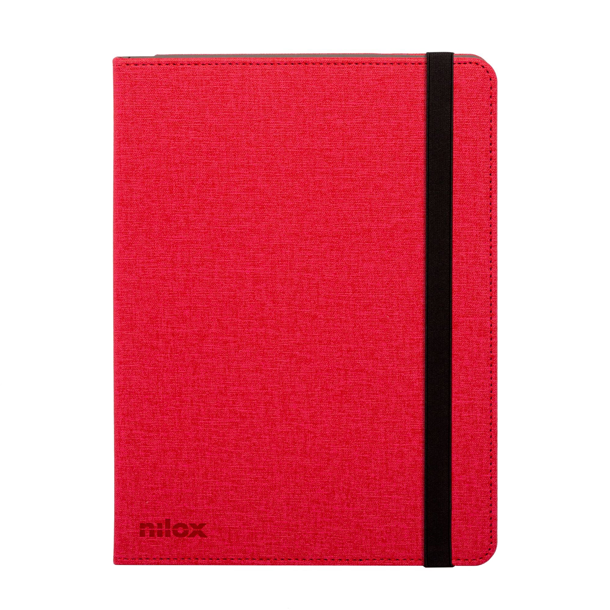 Housse pour Tablette et Clavier Nilox NXFU002 Rouge