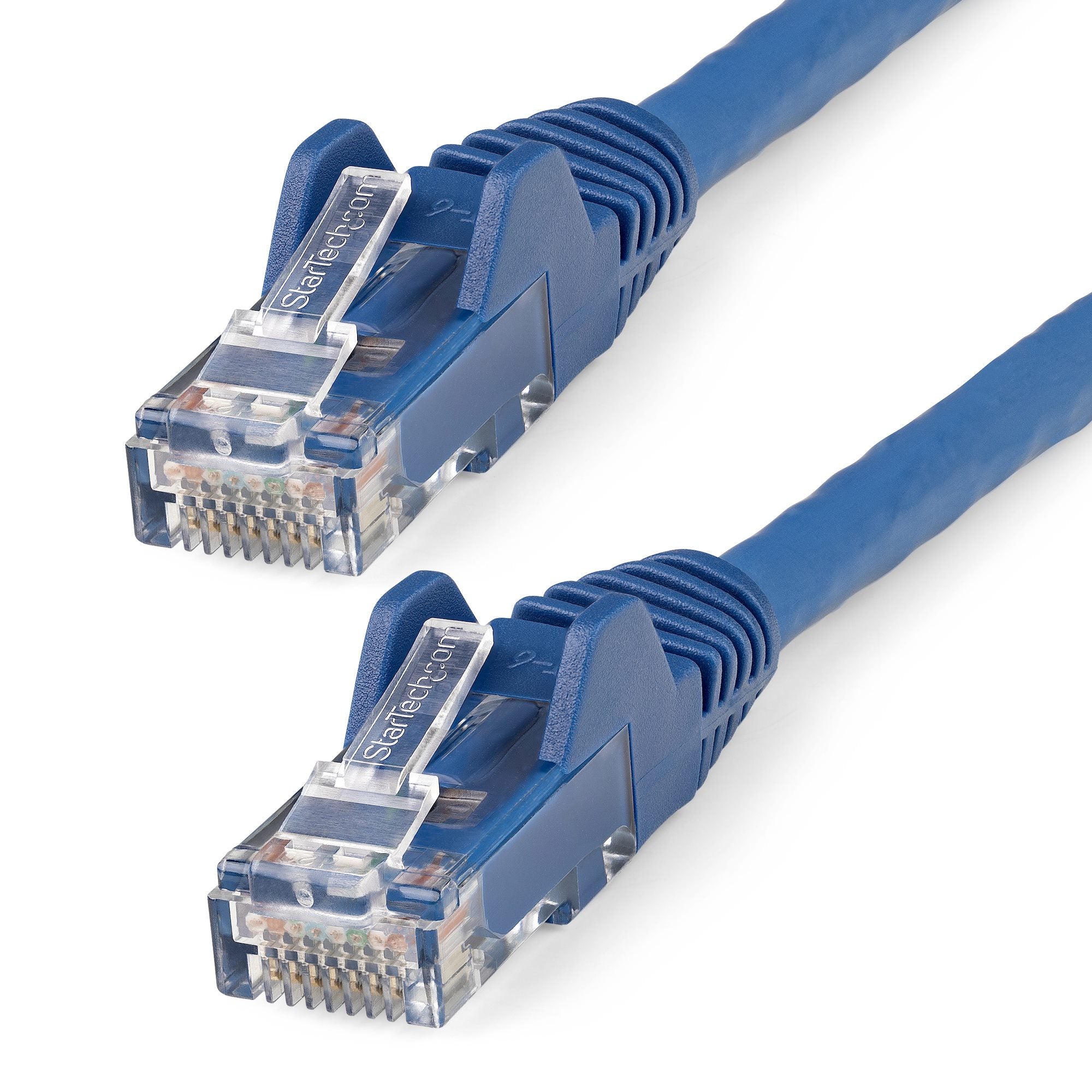 StarTech.com Câble Ethernet CAT6 1m - LSZH (Low Smoke Zero Halogen) - Cordon RJ45 UTP Anti-accrochage 10 GbE LAN - Câble Réseau Internet 650MHz 100W PoE - Bleu - Snagless - 24AWG (N6LPATCH1MBL) - Cordon de raccordement - RJ-45 (M) pour RJ-45 (M) - 1 m - 6