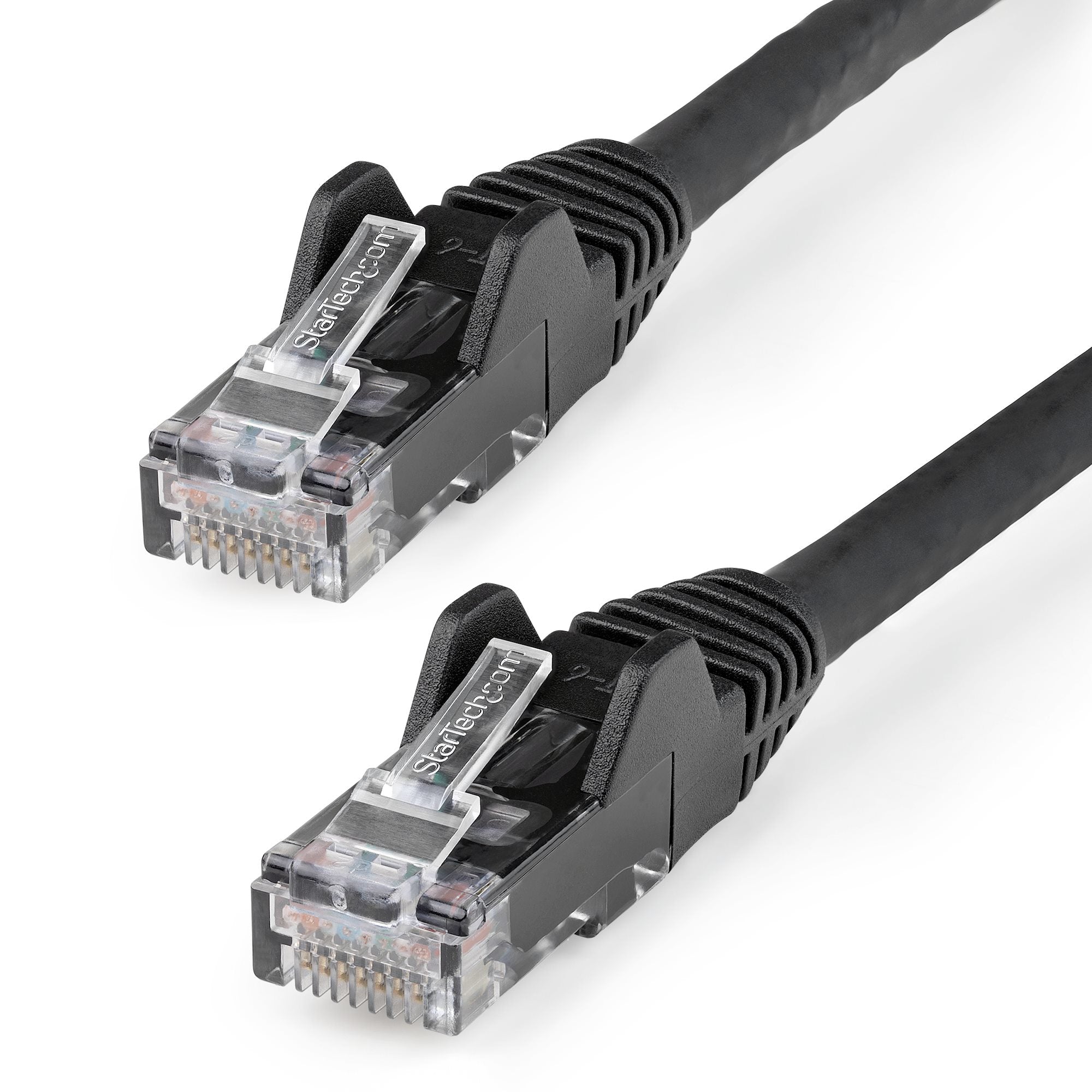 StarTech.com Câble Ethernet CAT6 5m - LSZH (Low Smoke Zero Halogen) - Cordon RJ45 UTP Anti-accrochage 10 GbE LAN - Câble Réseau Internet 650MHz 100W PoE - Noir - Snagless - 24AWG (N6LPATCH5MBK) - Cordon de raccordement - RJ-45 (M) pour RJ-45 (M) - 5 m - 6
