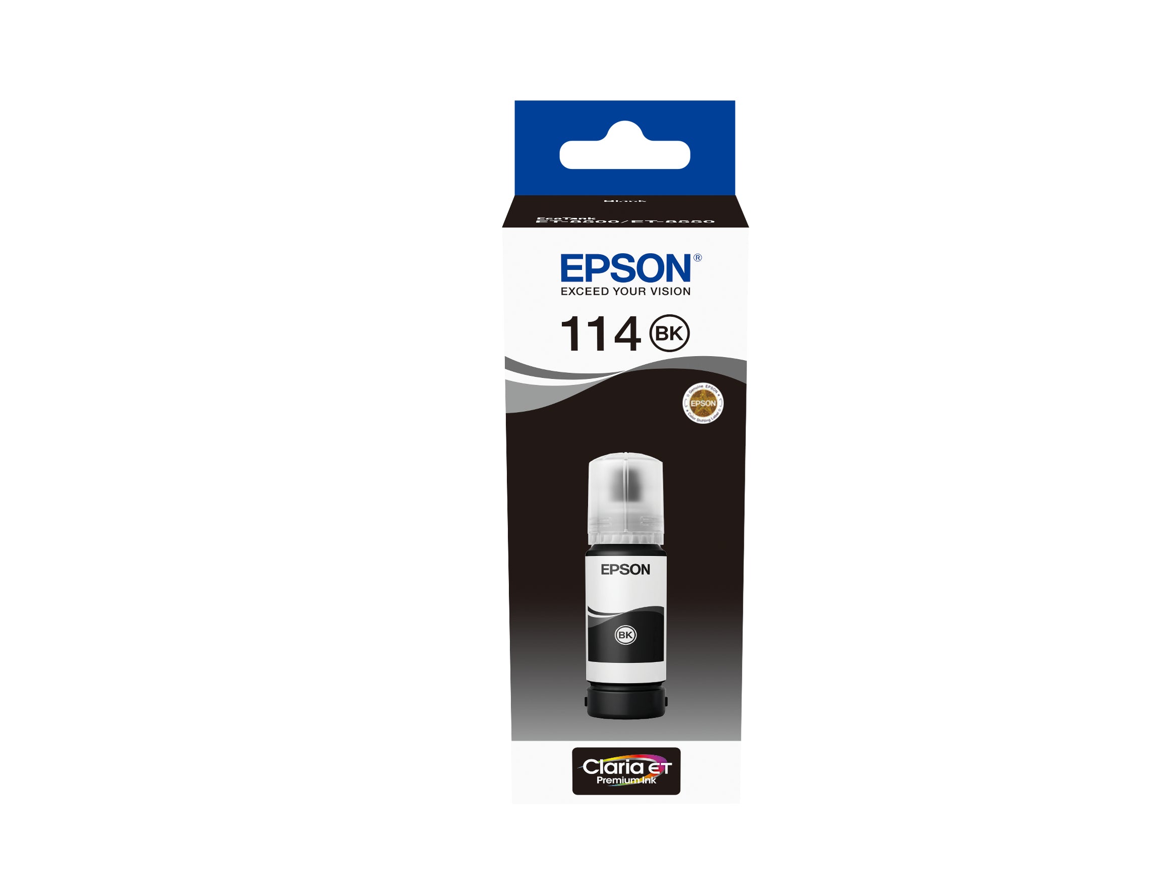 Epson 114 - 70 ml - noir - original - recharge d'encre - pour EcoTank ET-8500, ET-8550