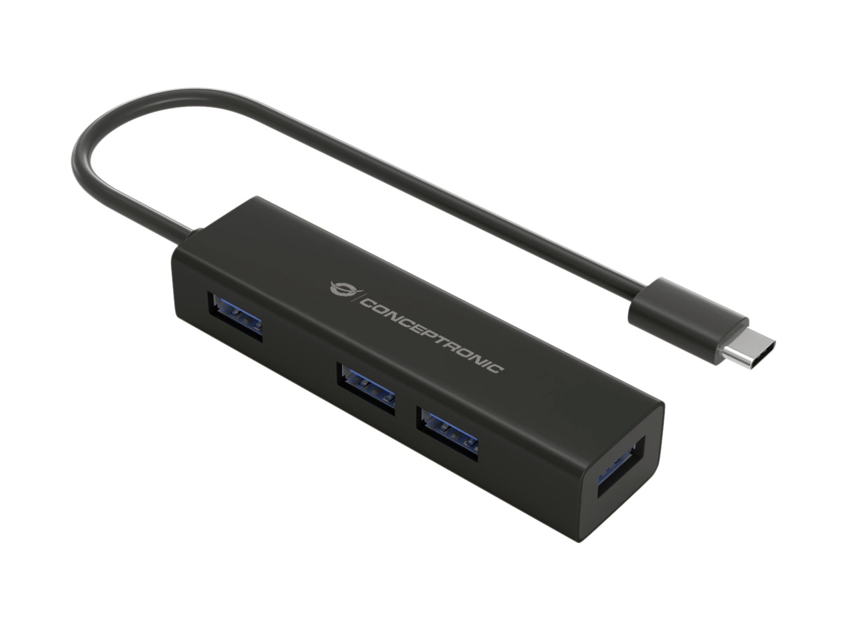 Hub USB 4 Ports Conceptronic 110516207101 Bleu foncé