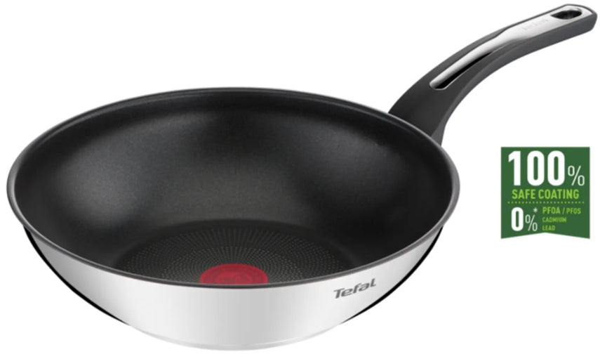 Wok Tefal Emotion Acier inoxydable Ø 28 cm (1 Unité)