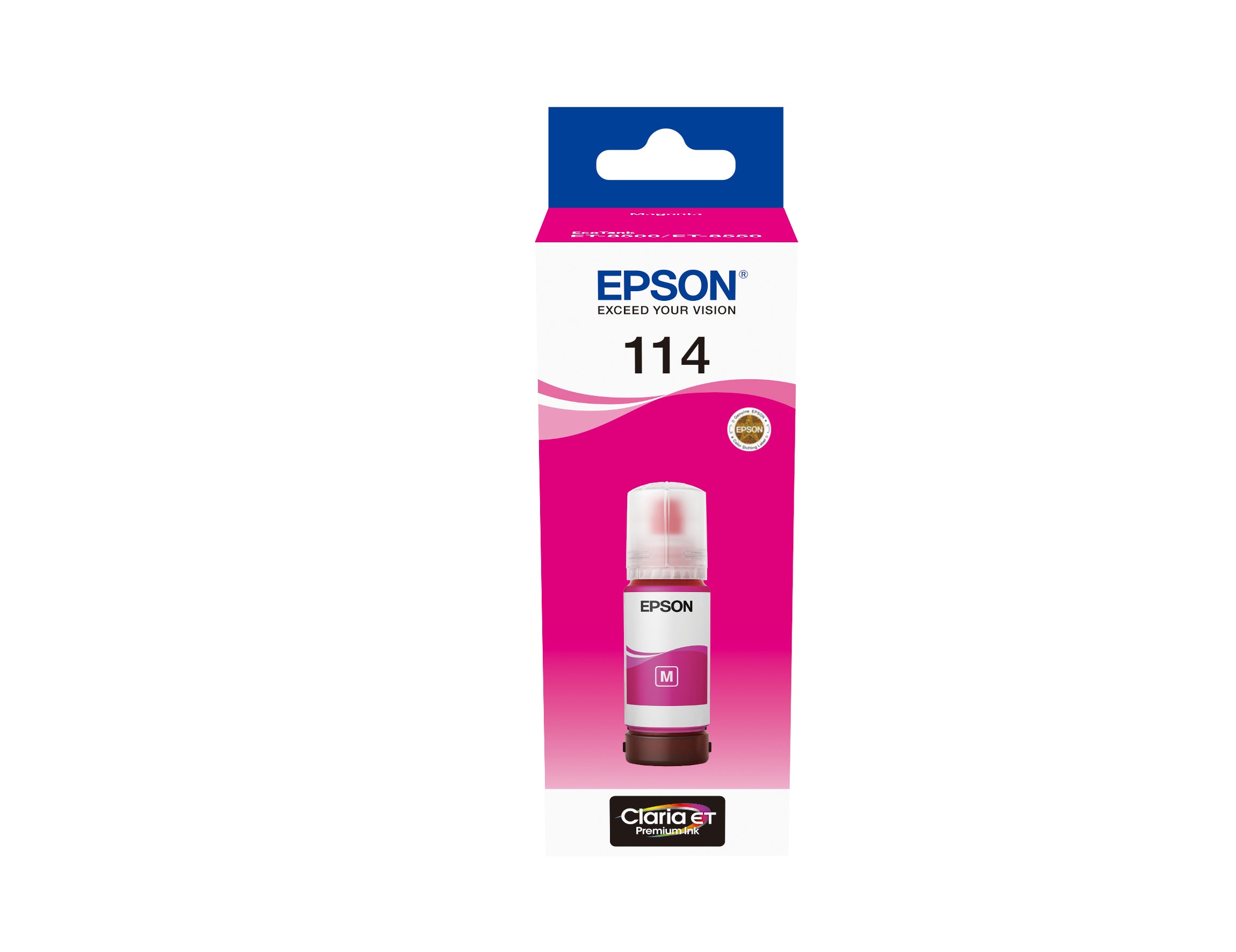 Epson 114 - 70 ml - magenta - original - recharge d'encre - pour EcoTank ET-8500, ET-8550