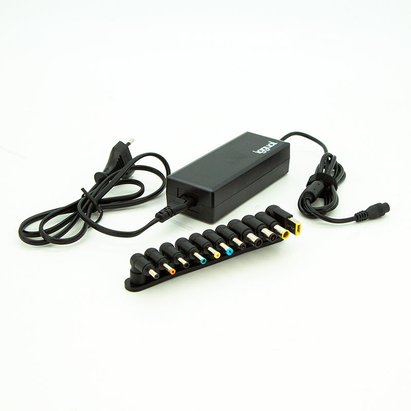 Chargeur d'ordinateur portable iggual IGG316986 90 W Noir