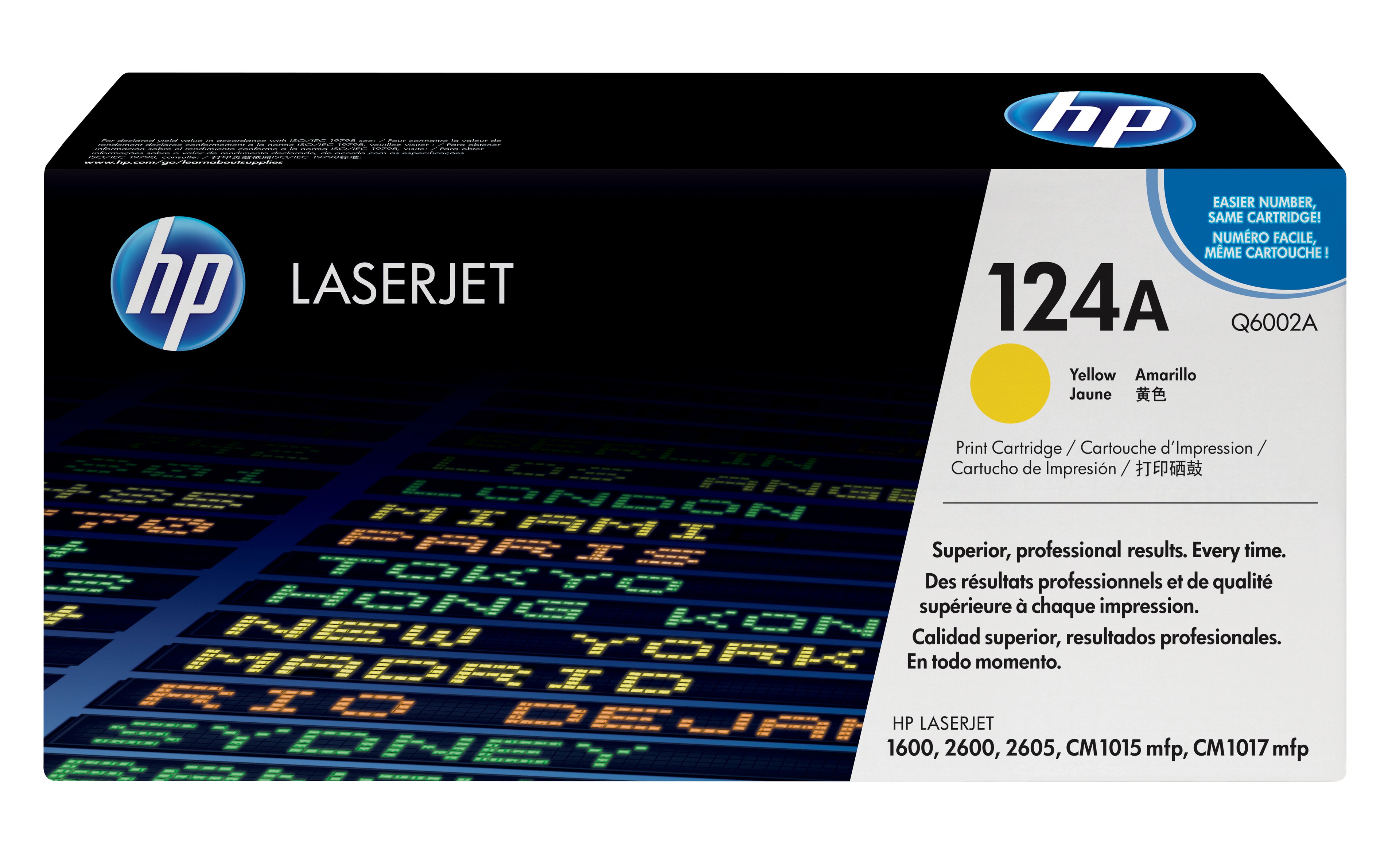 Toner Q6002A Yellow (LaserJet 2600)