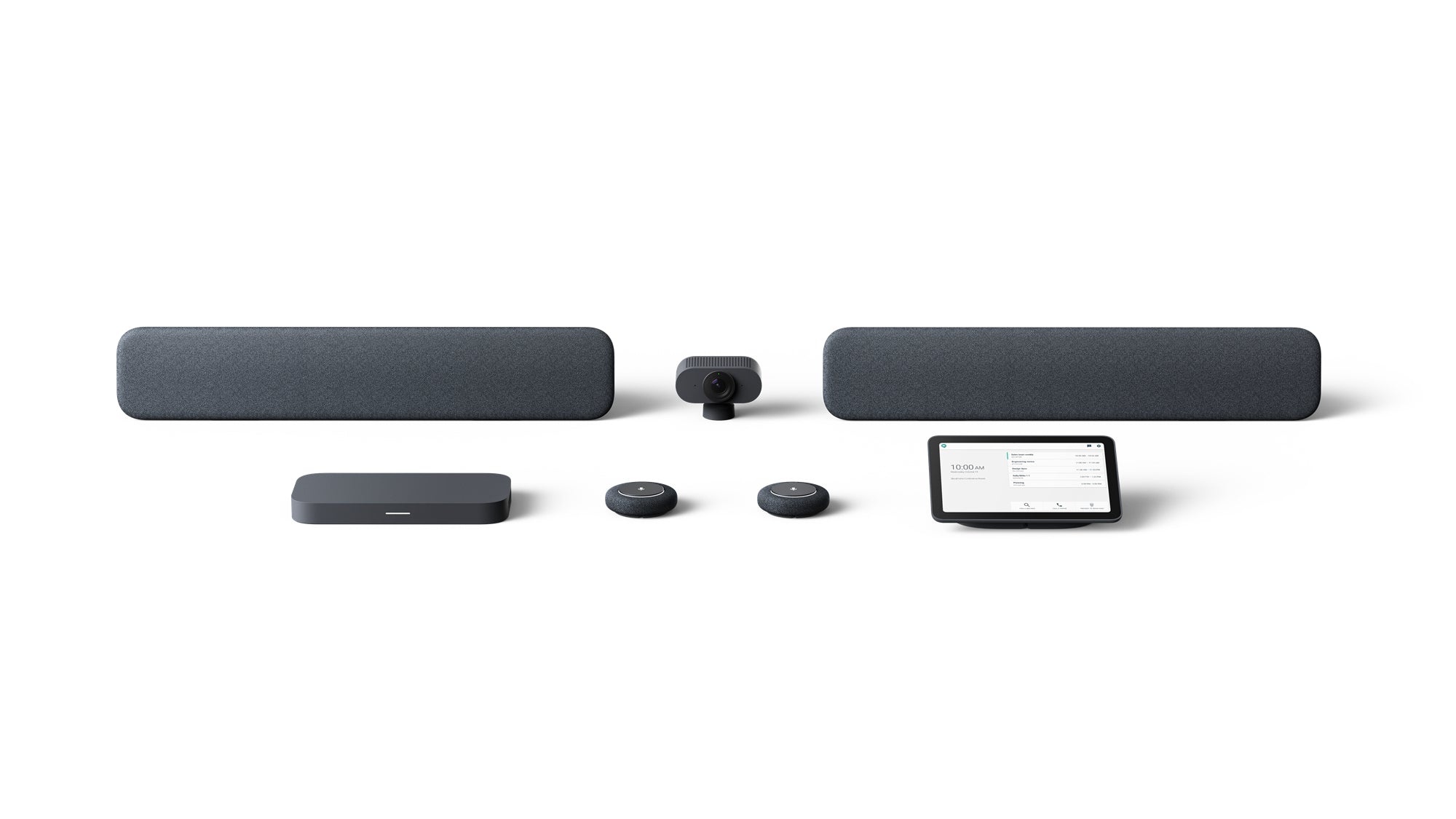 Lenovo Google Meet Series One - Gen 3 - Large Room Kit - kit de vidéo-conférence - avec 3 ans de Lenovo Premier Support - Charbon