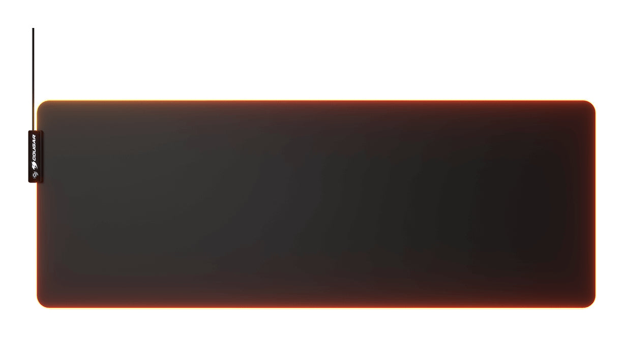 Tapis de Souris Cougar Neon X RGB - Taille XL (Noir)