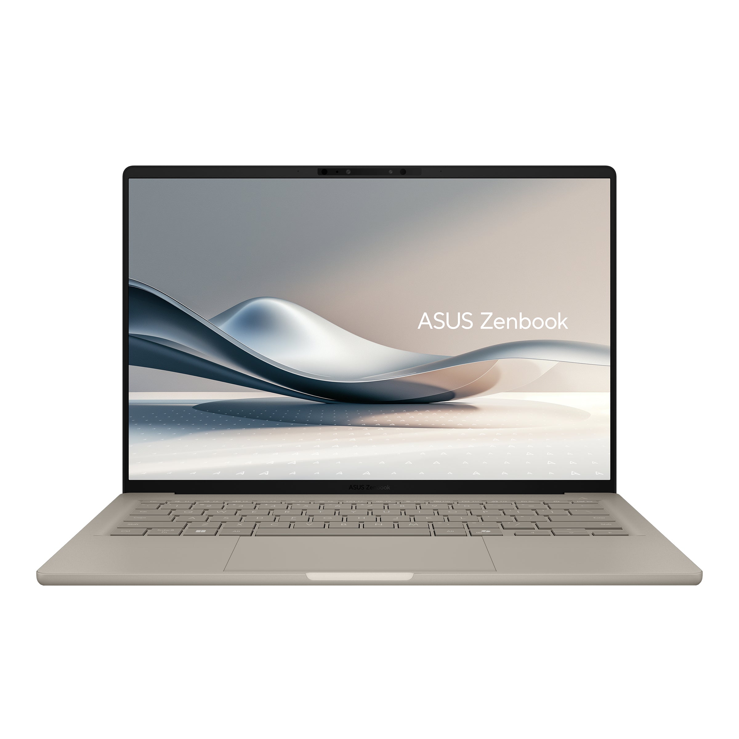 ASUS Zenbook A14 OLED UX3407QA-QD387W - Snapdragon X - X1-26-100 / jusqu'à 2.79 GHz - Win 11 Home - Qualcomm Adreno - 32 Go RAM - 512 Go SSD NVMe - 14" OLED 1920 x 1200 - Wi-Fi 6E, Bluetooth - beige Zabriskie