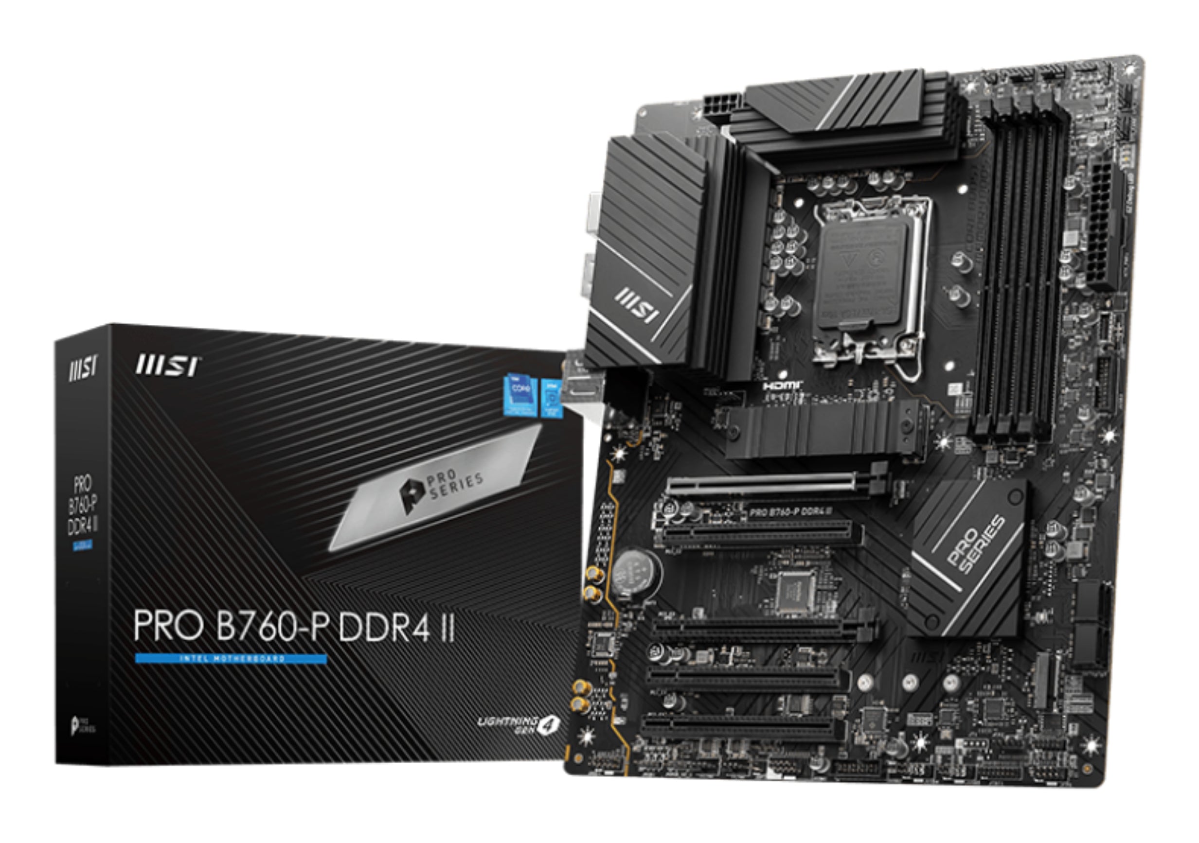 Carte Mère MSI PRO B760-P DDR4 II LGA 1700