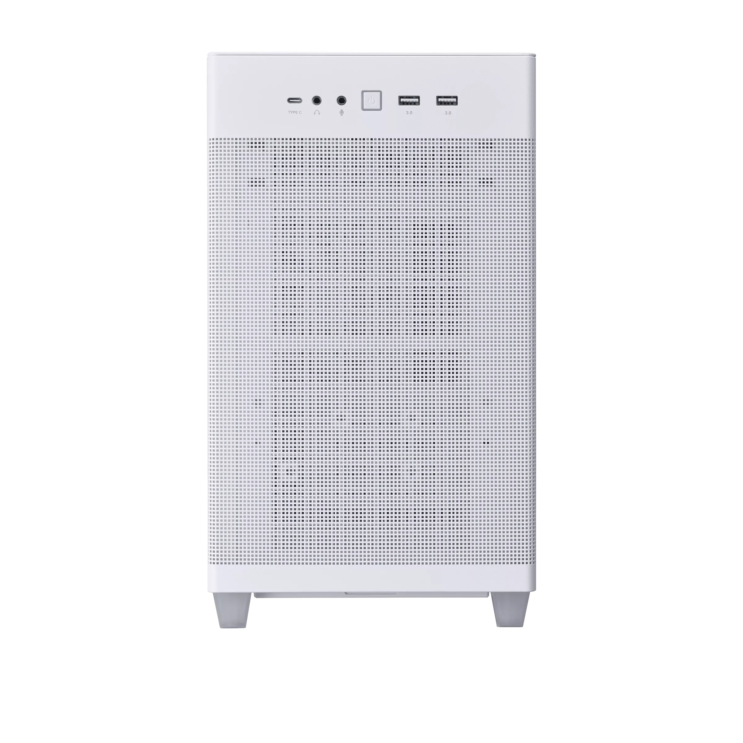 Boîtier ATX semi-tour Asus Prime AP201 MicroATX Blanc
