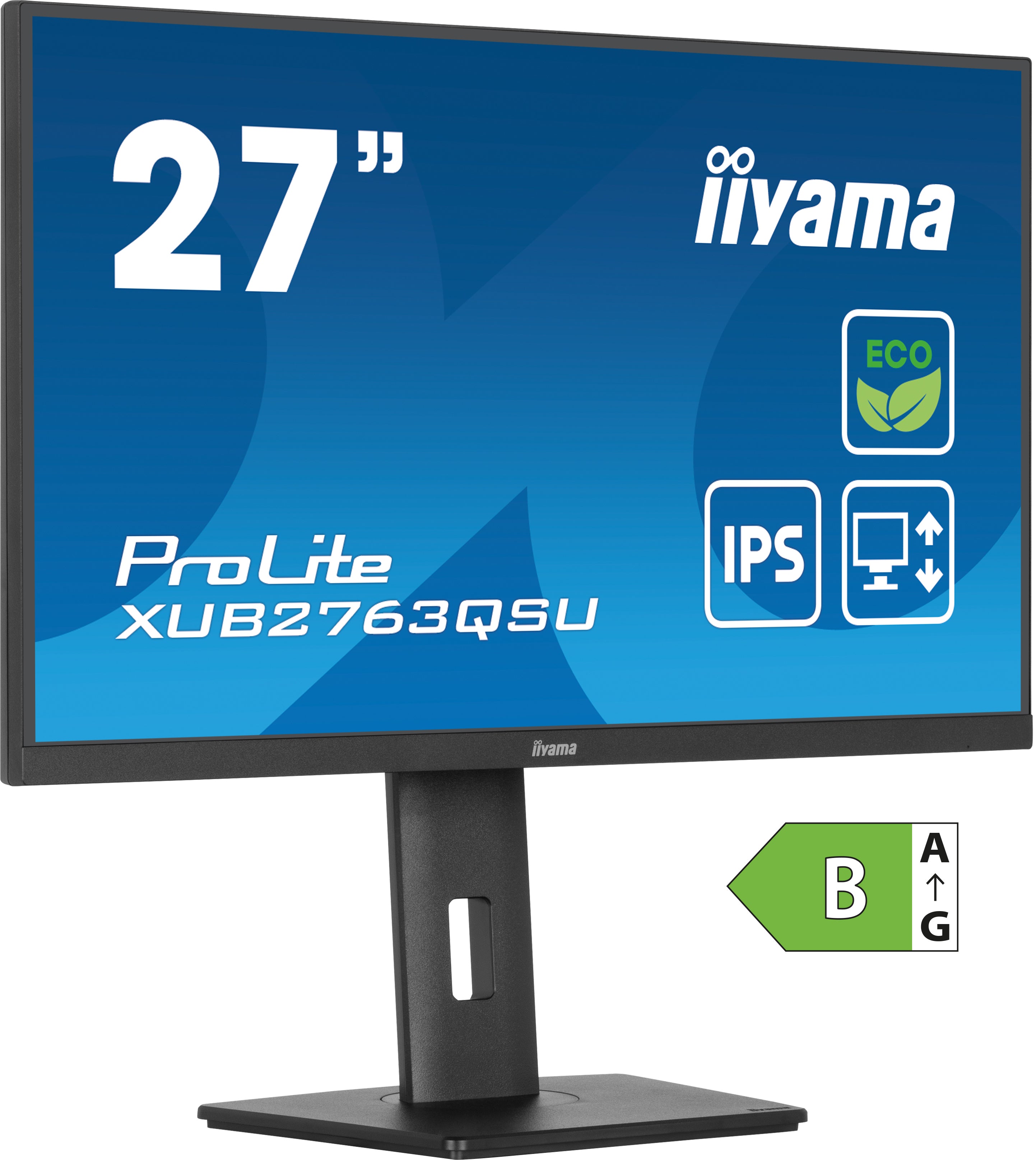 Ecran 27" Iiyama ProLite XUB2763QSU-B1 Quad HD 100Hz (Noir)