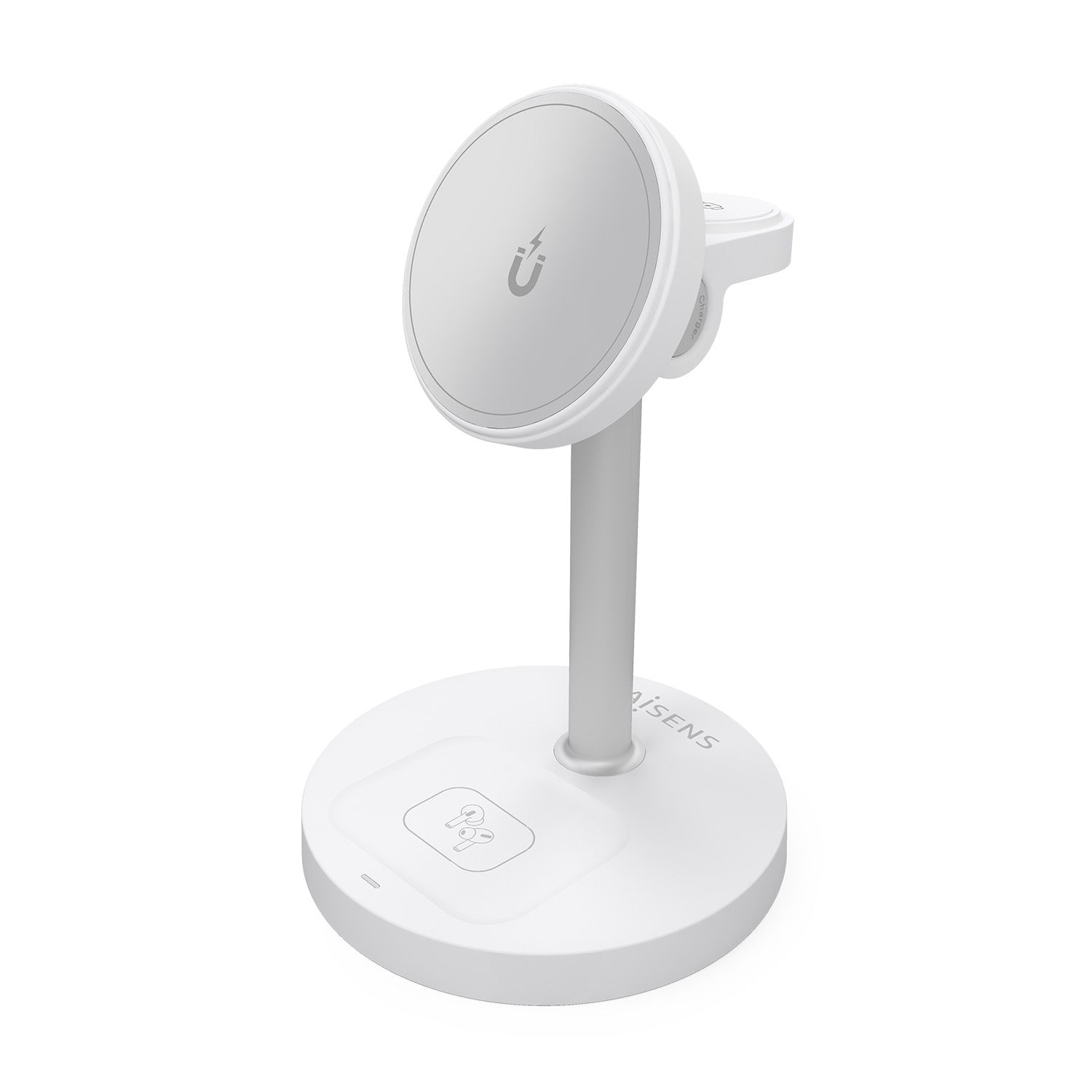 Chargeur sans fil Aisens ASCH-15W3WC065-W Blanc 15 W