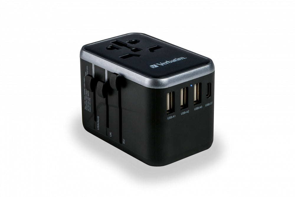 Adaptateur Prise Universelle de Voyage Verbatim UTA-04
