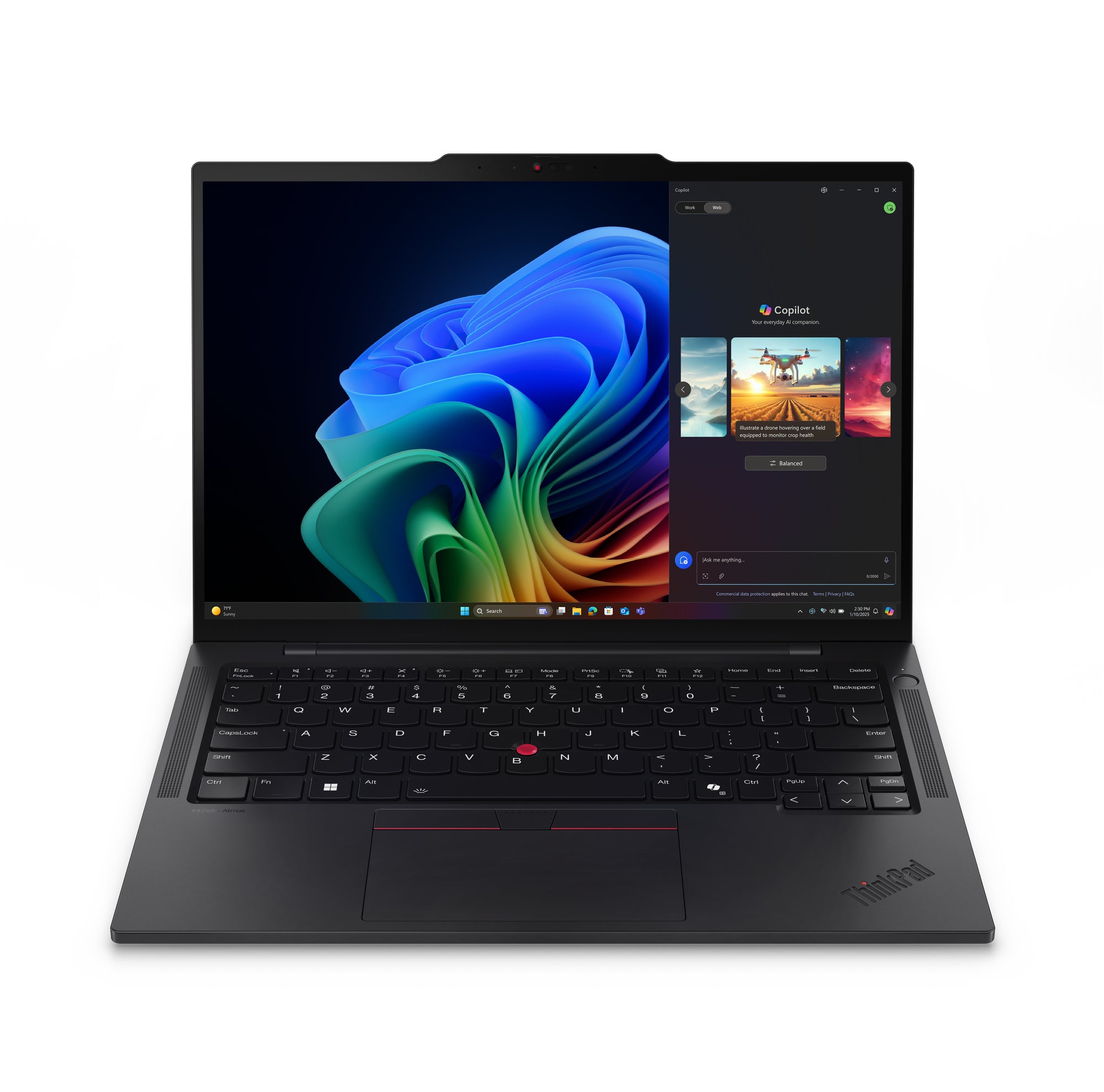 Intel Core Ultra 5 - 228V / jusqu'à 4.5 GHz - Win 11 Pro - Arc Graphics 130V - 32 Go RAM - 512 Go SSD TCG Opal Encryption 2, NVMe - 14" IPS 1920 x 1200 - Wi-Fi 7, Bluetooth - évolutif 5G - noir - clavier : Français - avec 1 an de support Premier Lenovo