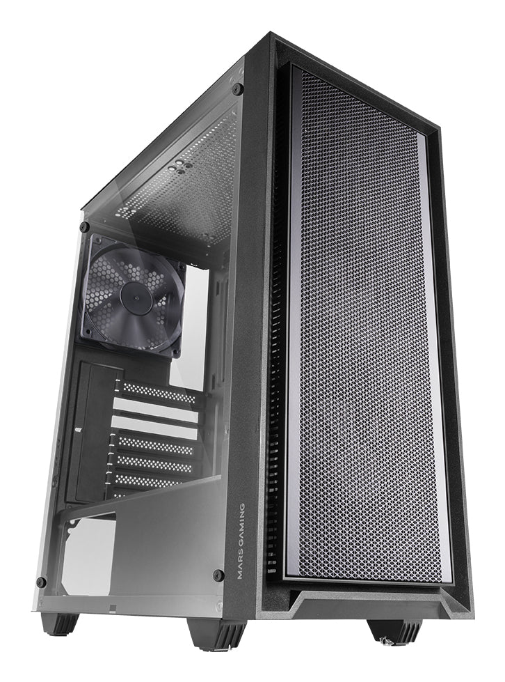 Boîtier ATX semi-tour Mars Gaming MCPMAX Noir