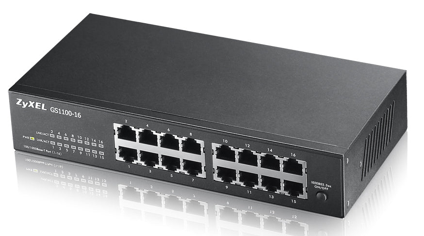 Switch ZyXEL GS1100-16-EU0103F   
