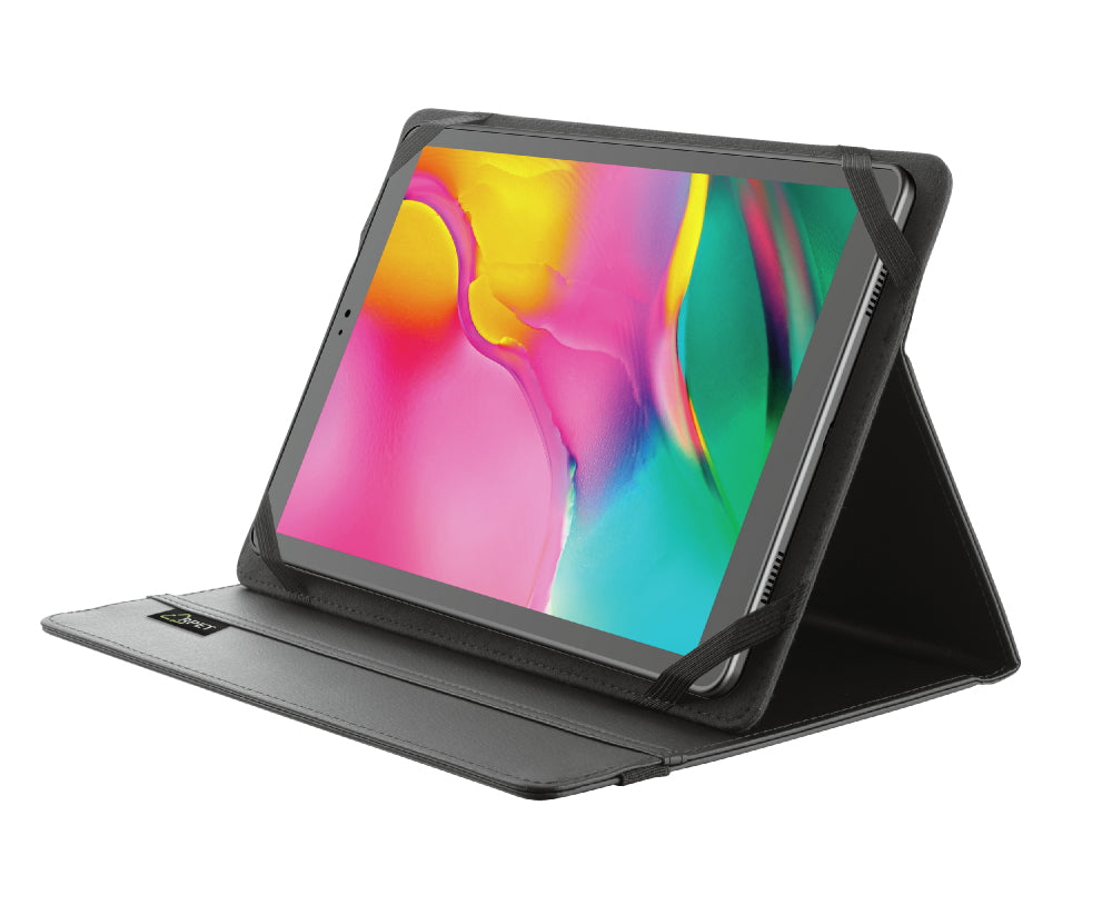 Étui de protection à rabat universel Trust Primo 10"max (Noir)