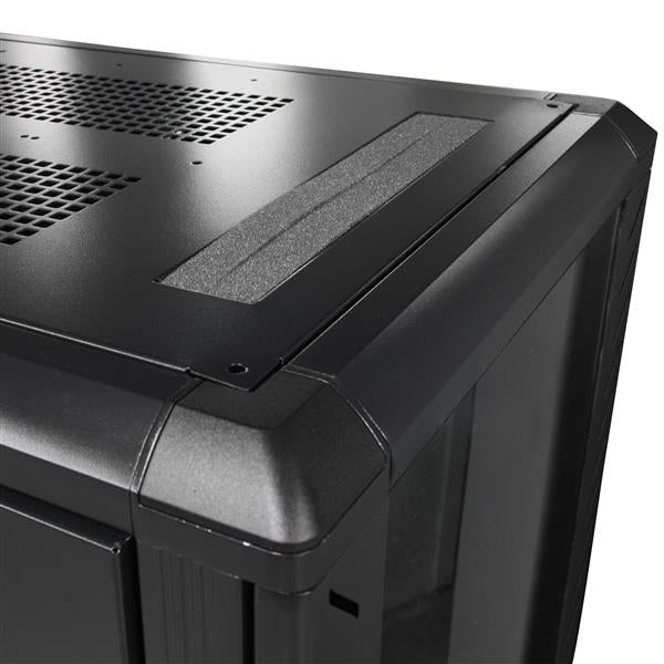 StarTech.com Rack de serveur non-assemblé 25U 36" avec roulettes - Noir - Rack - 25U