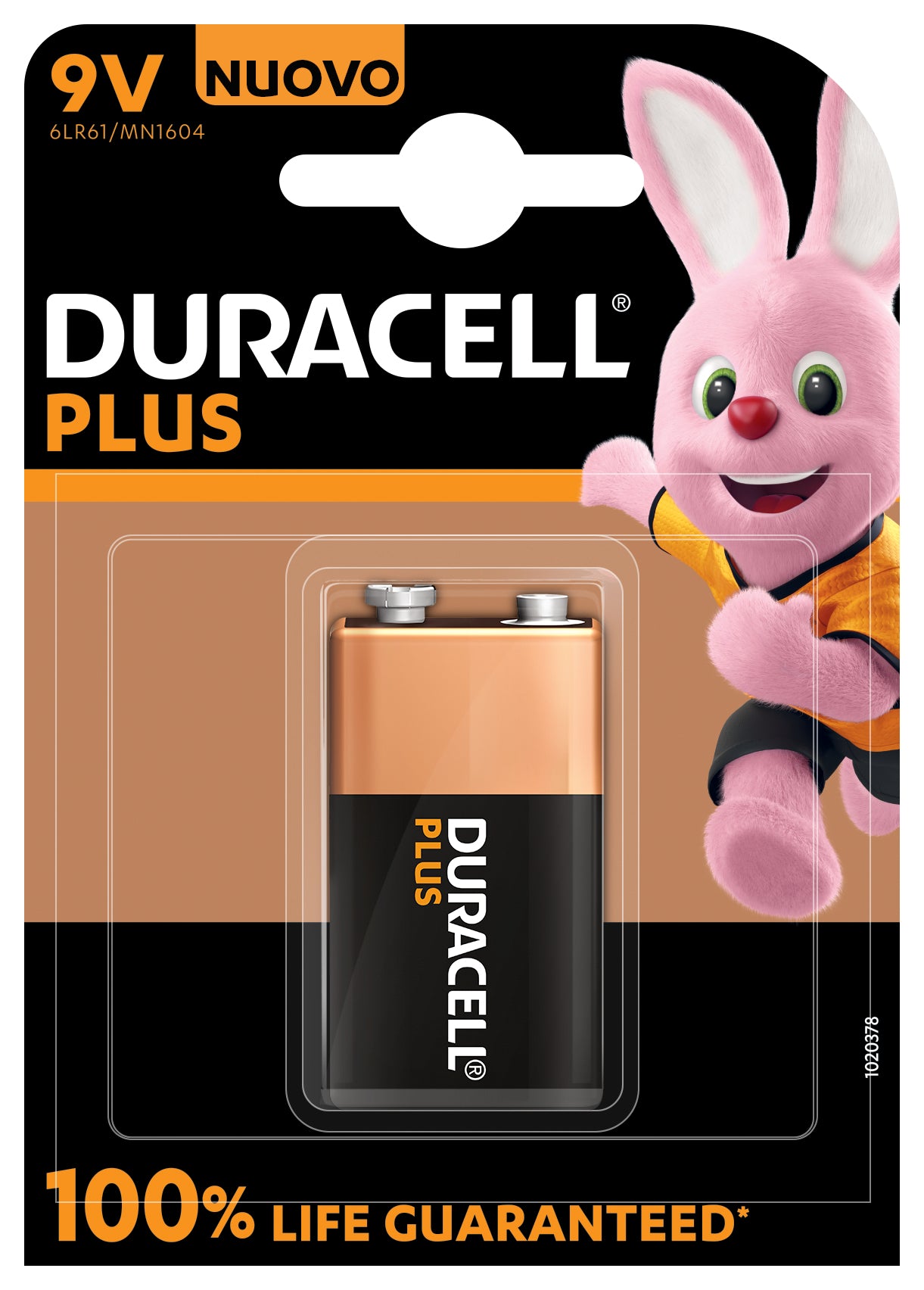 Pile Alcaline DURACELL 0502045950 9 V
