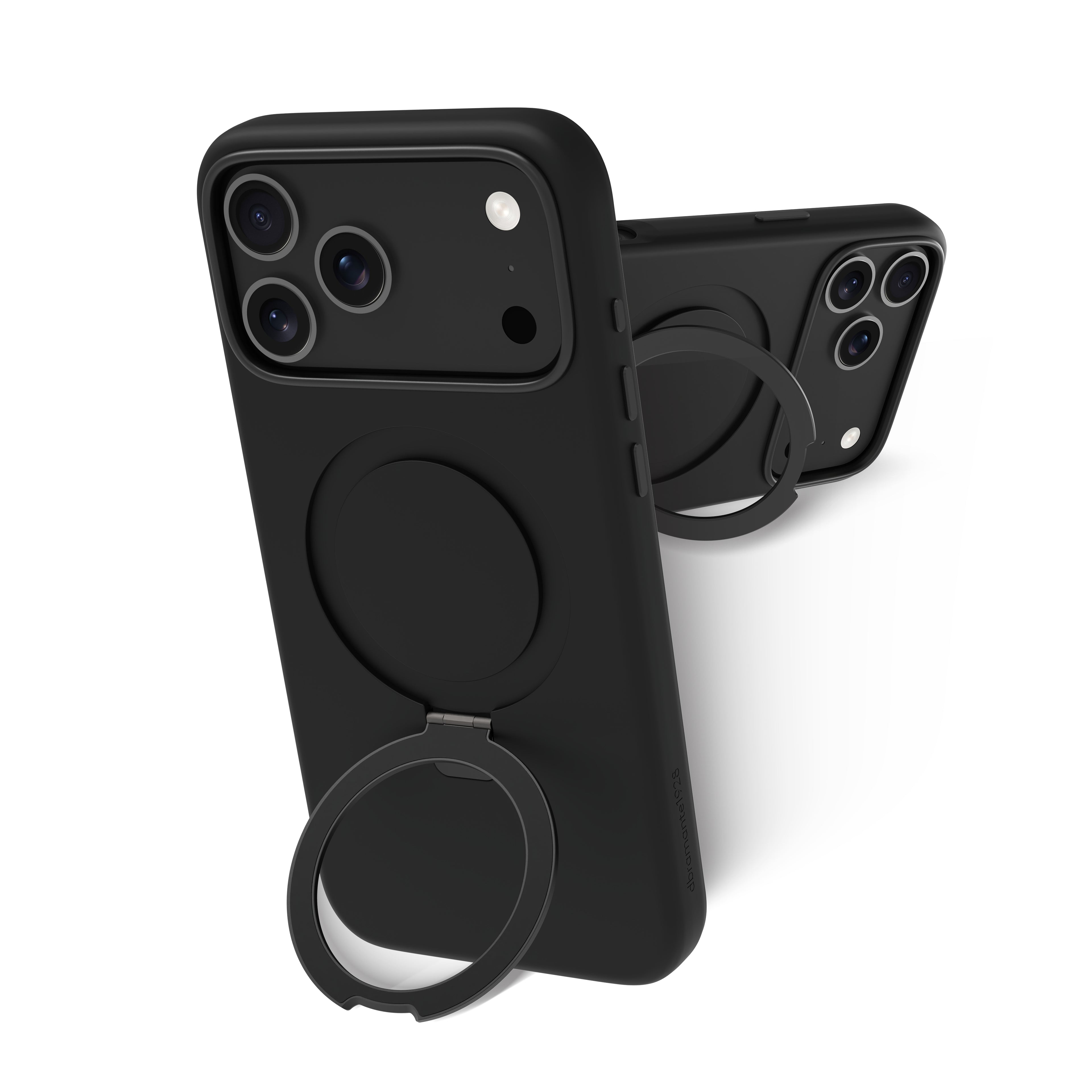 dbramante1928 Roskilde - Coque de protection pour téléphone portable - coup de pied - compatibilité avec MagSafe - ICON - noir minuit - pour Apple iPhone 17 Pro Max