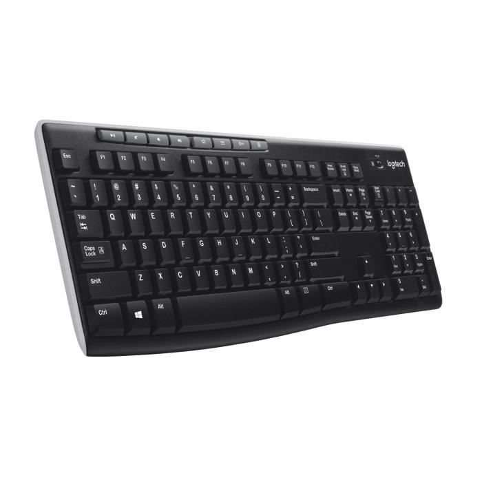 clavier et souris Logitech 920-003748 Noir Français AZERTY