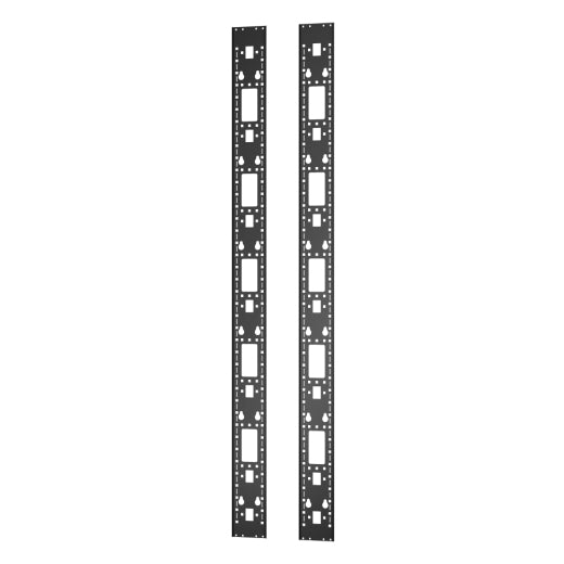APC - Canal d'accessoire de rack (vertical) - noir - 42U (pack de 2)