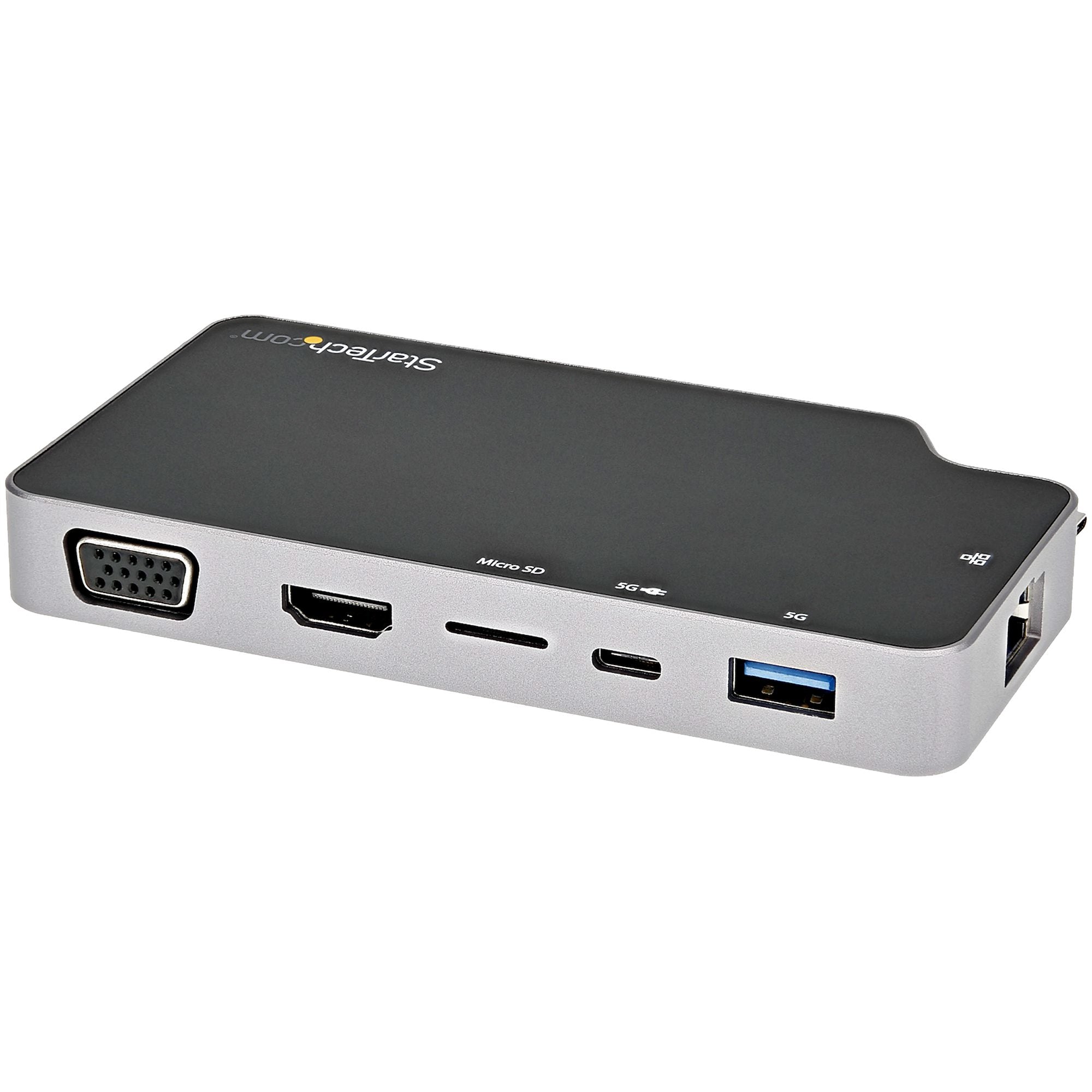 <p>Cet adaptateur multiport USB-C" avec HDMI/VGA vous permet d'ajouter des connexions indispensables à votre MacBook ou à votre ordinateur portable Windows, via un seul port USB-C.</p><h3>Connectez un écran HDMI 4K ou VGA1080p</h3><p>Pour une producti