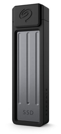 Seagate STMX1000400 - SSD - 1 To - ultra-compact - externe (portable) - USB 3.2 Gen 2 (USB-C connecteur) - gris foncé - avec Seagate Rescue Data Recovery