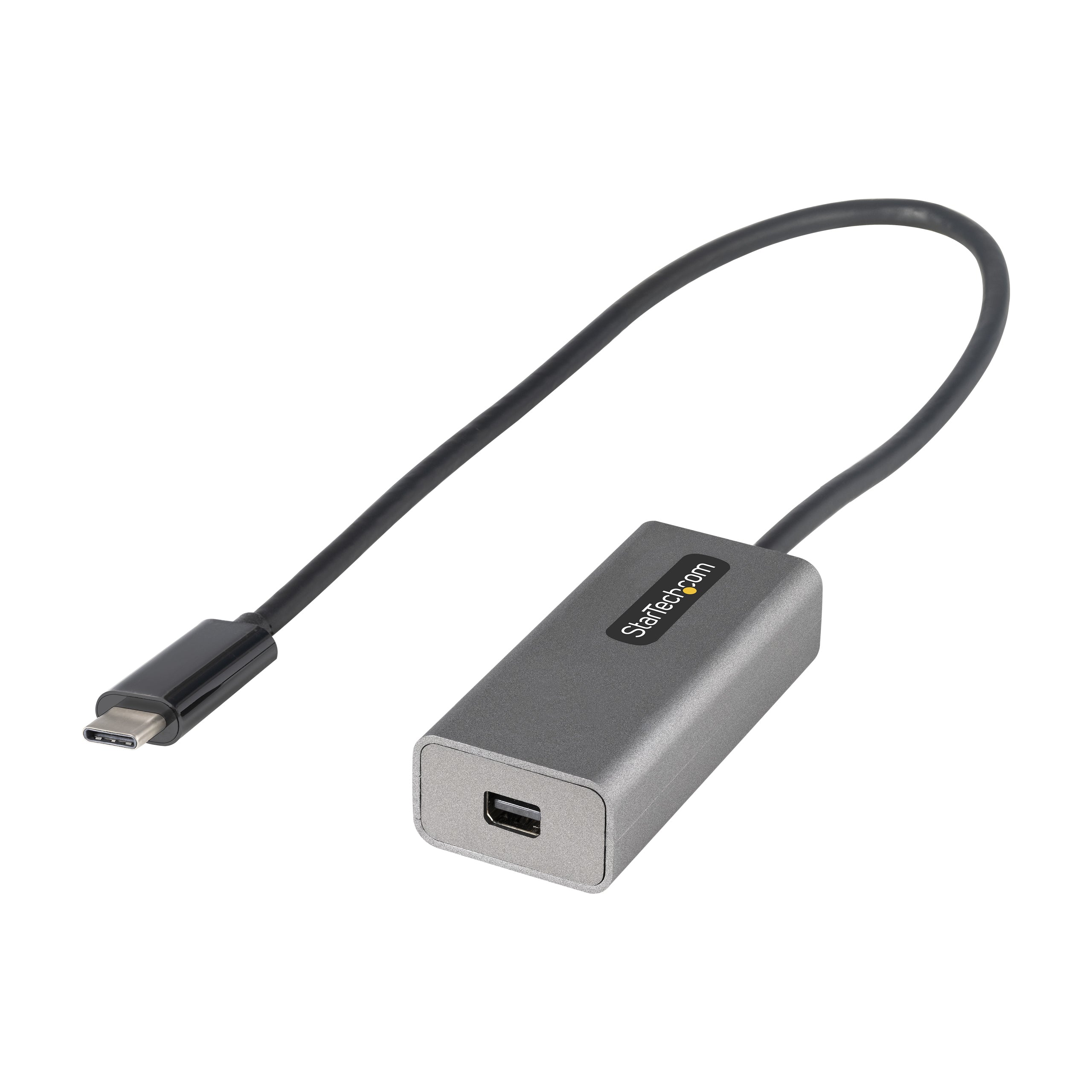 StarTech.com Adaptateur USB C vers Mini DisplayPort - Dongle USB-C 4K 60Hz vers mDP - USB Type-C vers Écran Mini DP - Convertisseur Graphique - Compatible Thunderbolt 3 - Câble 30cm (CDP2MDPEC) - Adaptateur vidéo - 24 pin USB-C (M) pour Mini DisplayPort (