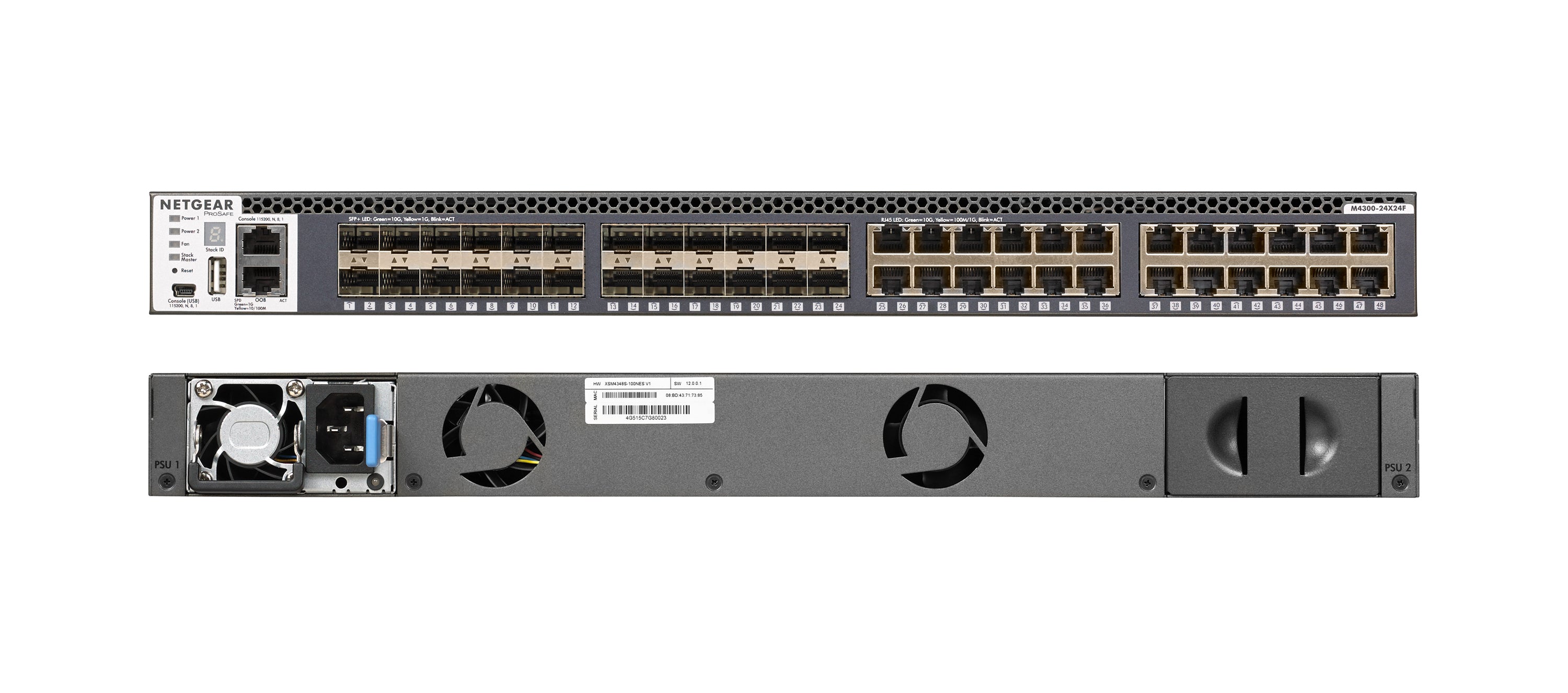 Switch Netgear XSM4348S-100NES