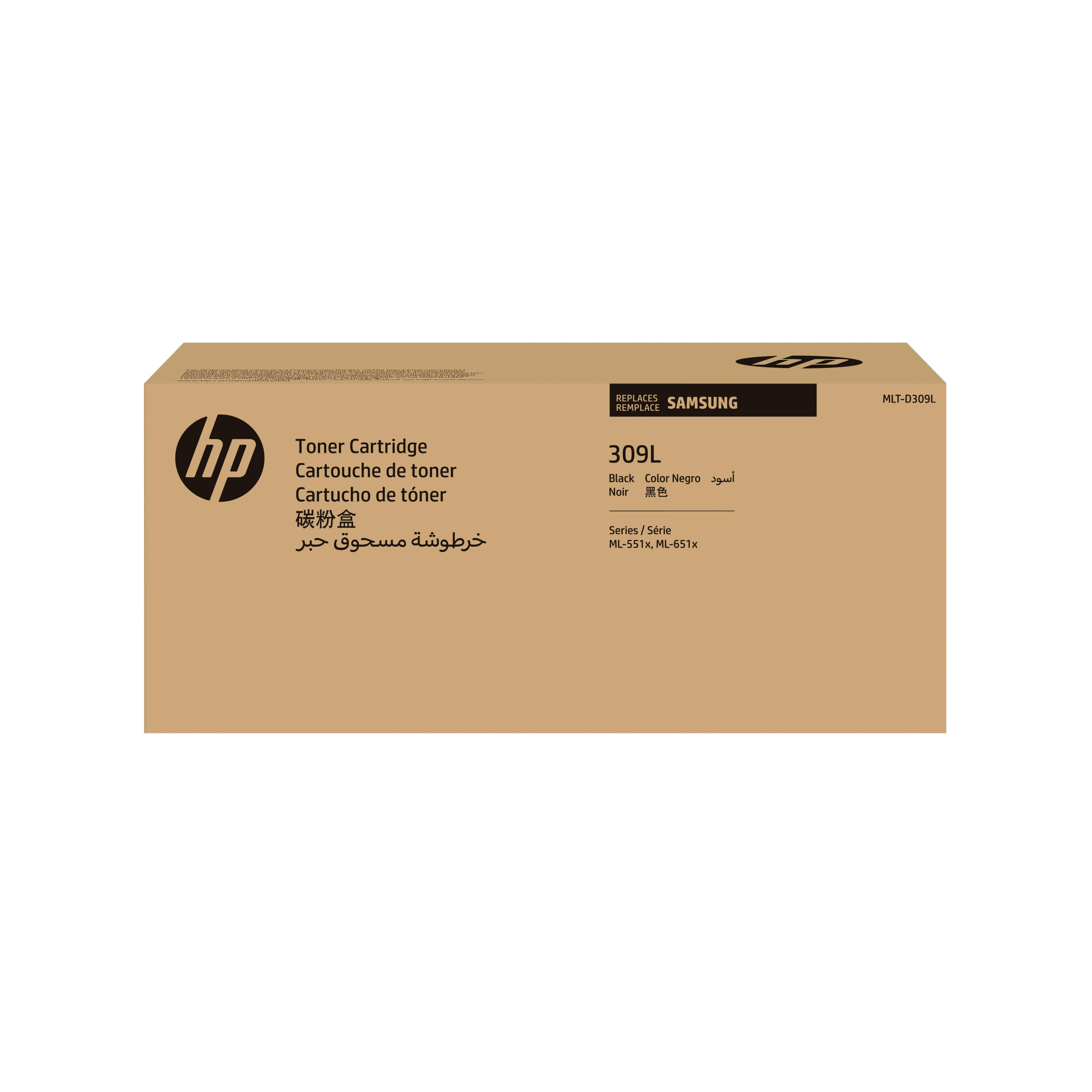 HP MLT-D309L - À rendement élevé - noir - original - cartouche de toner (SV096A) - pour Samsung ML-5510, ML-5512, ML-5515, ML-6510, ML-6512, ML-6515