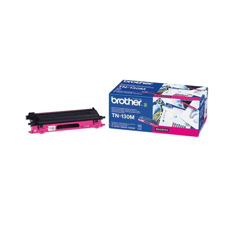 Brother TN130M - Magenta - original - cartouche de toner - pour Brother DCP-9040, 9042, 9045, HL-4040, 4050, 4070, MFC-9440, 9450, 9840