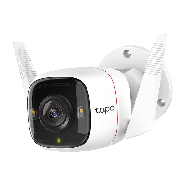 Tapo C320WS V1 - Caméra de surveillance réseau - extérieur - anti-poussière/résistant aux intempéries - couleur (Jour et nuit) - 4 MP - 2560 x 1440 - 1440p - Focale fixe - audio - sans fil - Wi-Fi - GbE - H.264 - CC 9 V