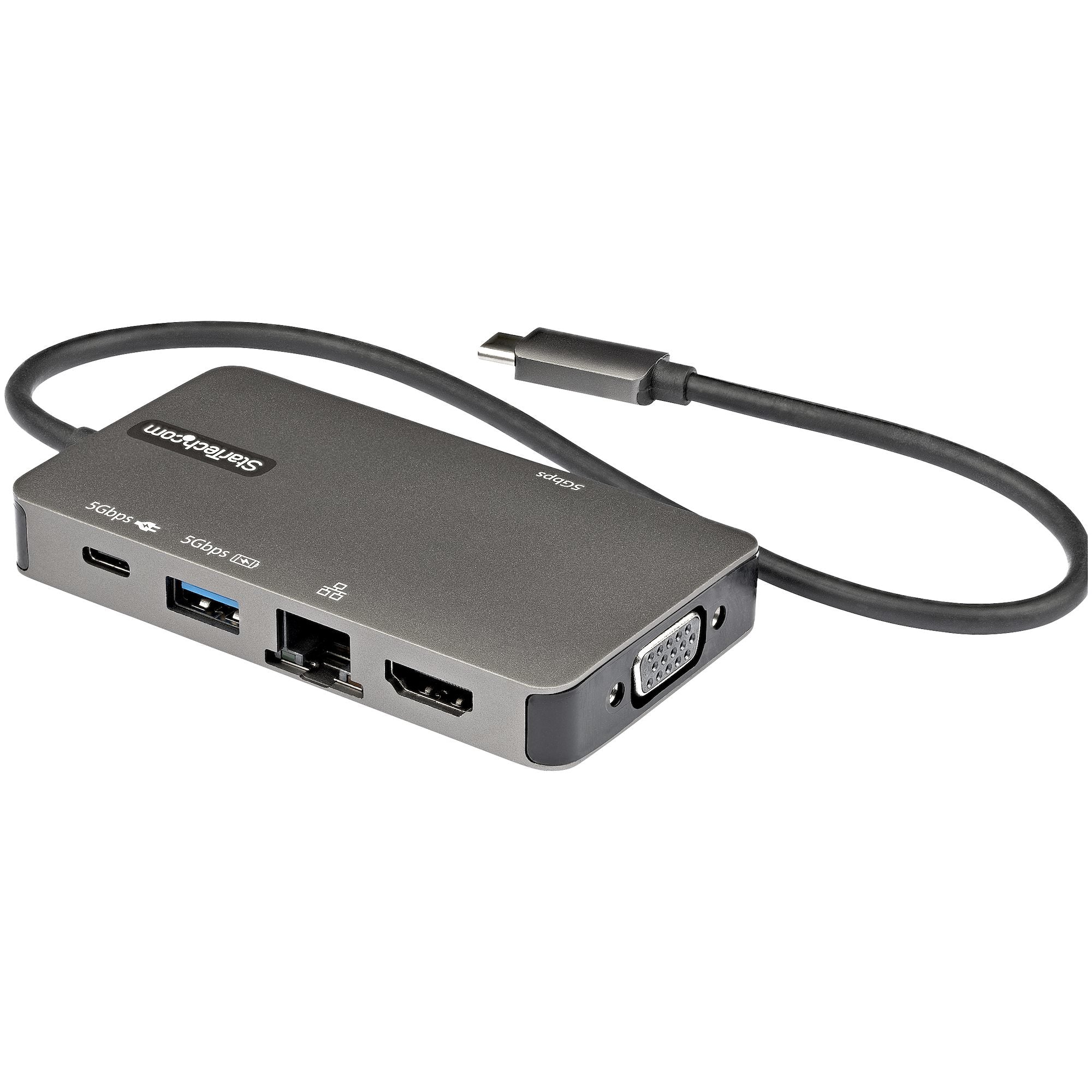 <p>Cet adaptateur multiport USB-C transforme votre MacBook Pro, votre ordinateur portable USB-C", votre Chromebook ou votre appareil Android (Samsung Galaxy S8, Note 9 et ultérieur) en poste de travail, où que vous soyez. Idéal pour les professionnels en