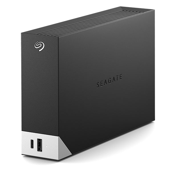 Seagate One Touch with hub STLC8000400 - Disque dur - 8 To - externe (de bureau) - USB 3.0 - noir - avec Seagate Rescue Data Recovery