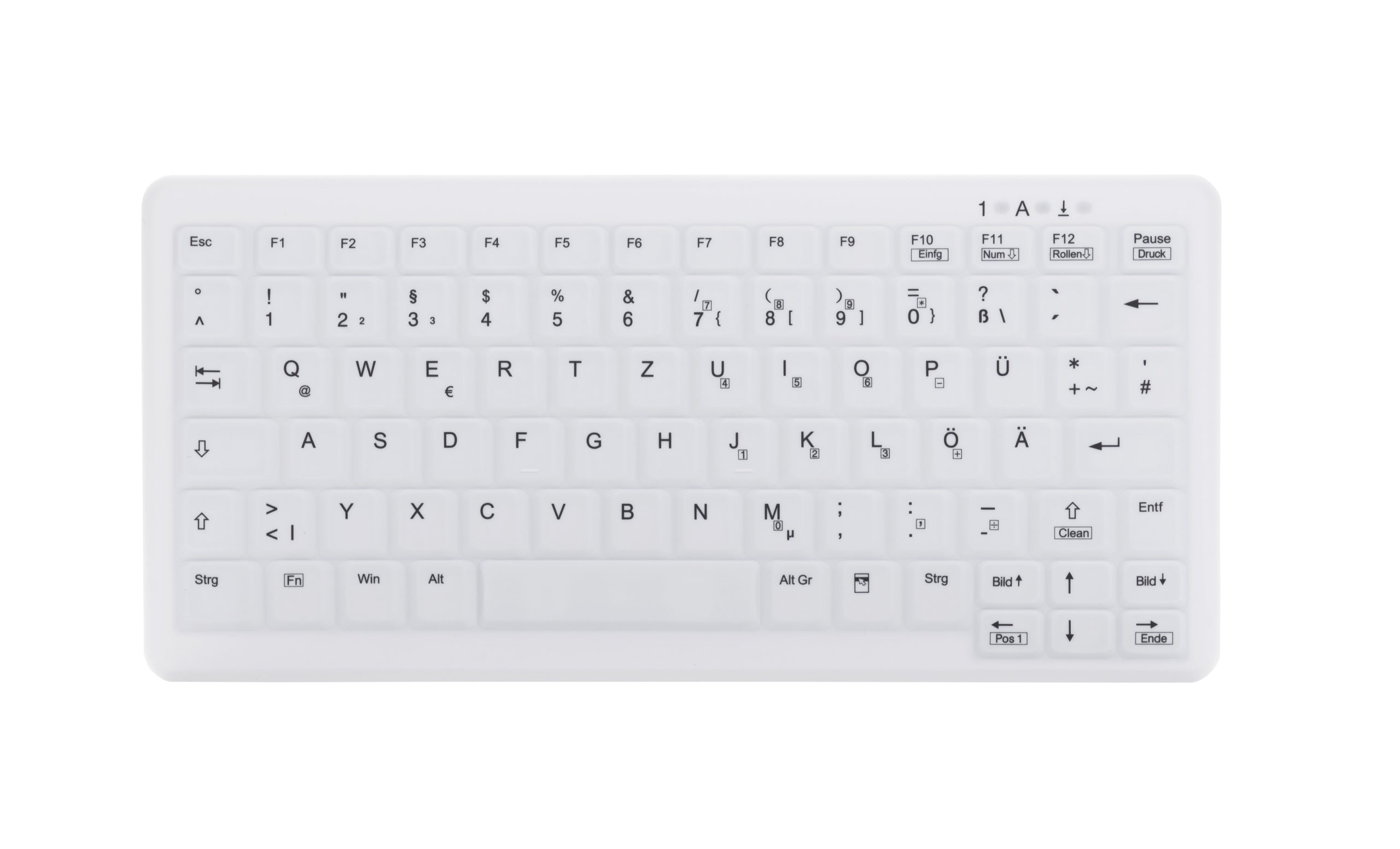 Active Key MedicalKey AK-C4110 - Clavier - sans fil - 2.4 GHz - Français - blanc