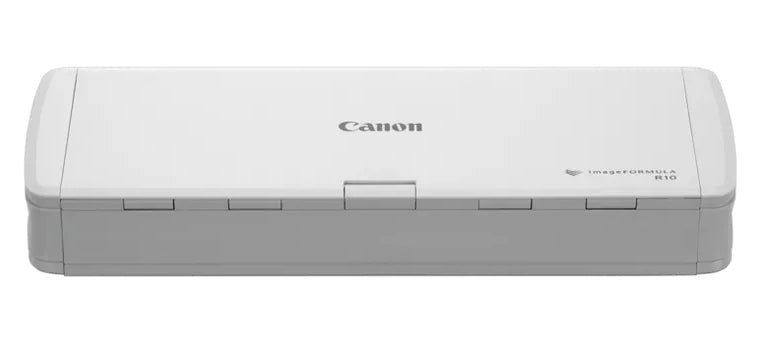 Canon imageFORMULA R10 - Scanner de documents - CMOS / CIS - Recto-verso - Legal - 600 dpi - jusqu'à 12 ppm (mono) / jusqu'à 9 ppm (couleur) - Chargeur automatique de documents (20 feuilles) - jusqu'à 500 pages par jour - USB 2.0