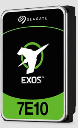 Seagate Exos 7E10 ST6000NM000B - Disque dur - 6 To - interne - SATA 6Gb/s - mémoire tampon : 256 Mo