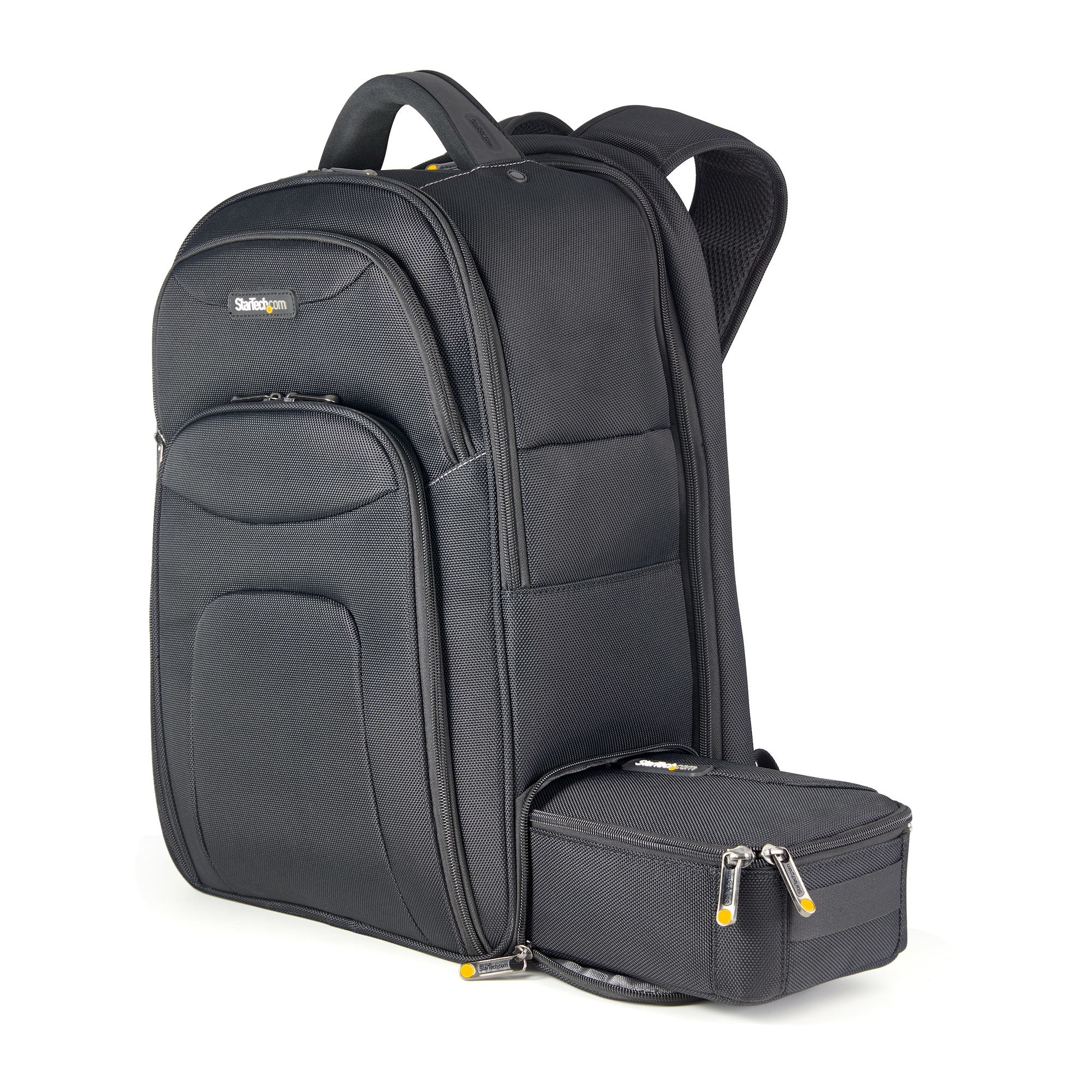 StarTech.com Sac à Dos Ordinateur Portable 17,3 pouces avec Compartiment Amovible pour Accessoires - Sac PC Portable Pro High Tech en Nylon Résistant - Ergonomique, pour tous Déplacements (NTBKBAG156) - Sac à dos pour ordinateur portable - 17.3"