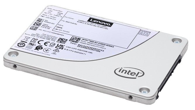Lenovo ThinkSystem S4620 - SSD - Mixed Use - 960 Go - échangeable à chaud - 2.5" - SATA 6Gb/s - pour ThinkAgile VX3530-G Appliance, VX7531 Certified Node, ThinkSystem SR250 V2, ST250 V2