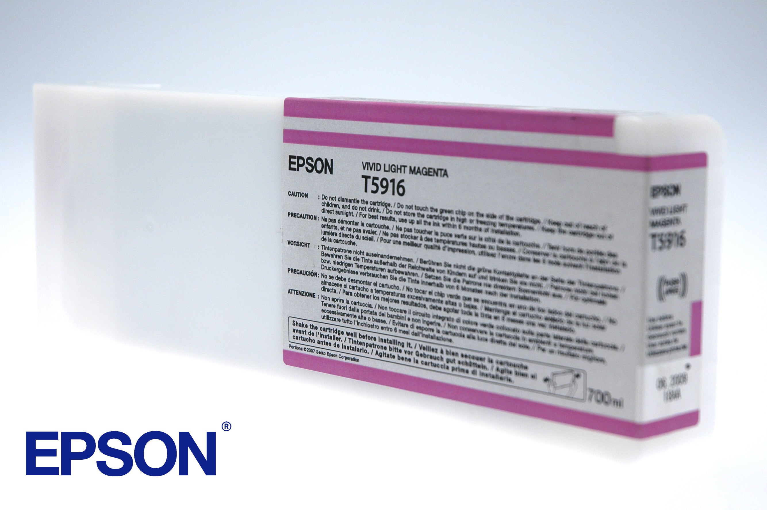 Epson T5916 - 700 ml - Magenta vif clair - original - cartouche d'encre - pour Stylus Pro 11880, Pro 11880 AGFA, Pro 11880 Xerox