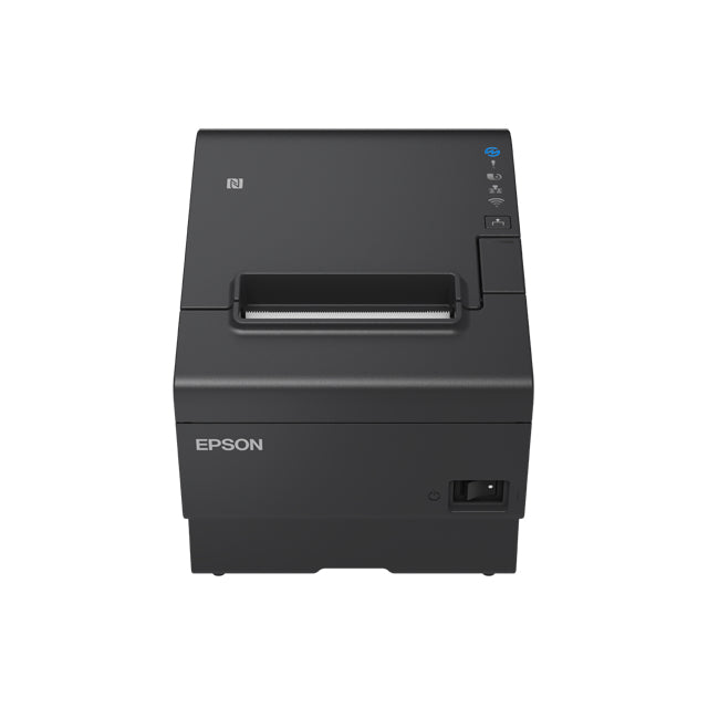 Epson TM T88VII (132) - Imprimante de reçus - thermique en ligne - Rouleau (7,95 cm) - 180 x 180 ppp - jusqu'à 500 mm/sec - USB 2.0, hôte USB 2.0, LAN, PoweredUSB - outil de coupe - noir