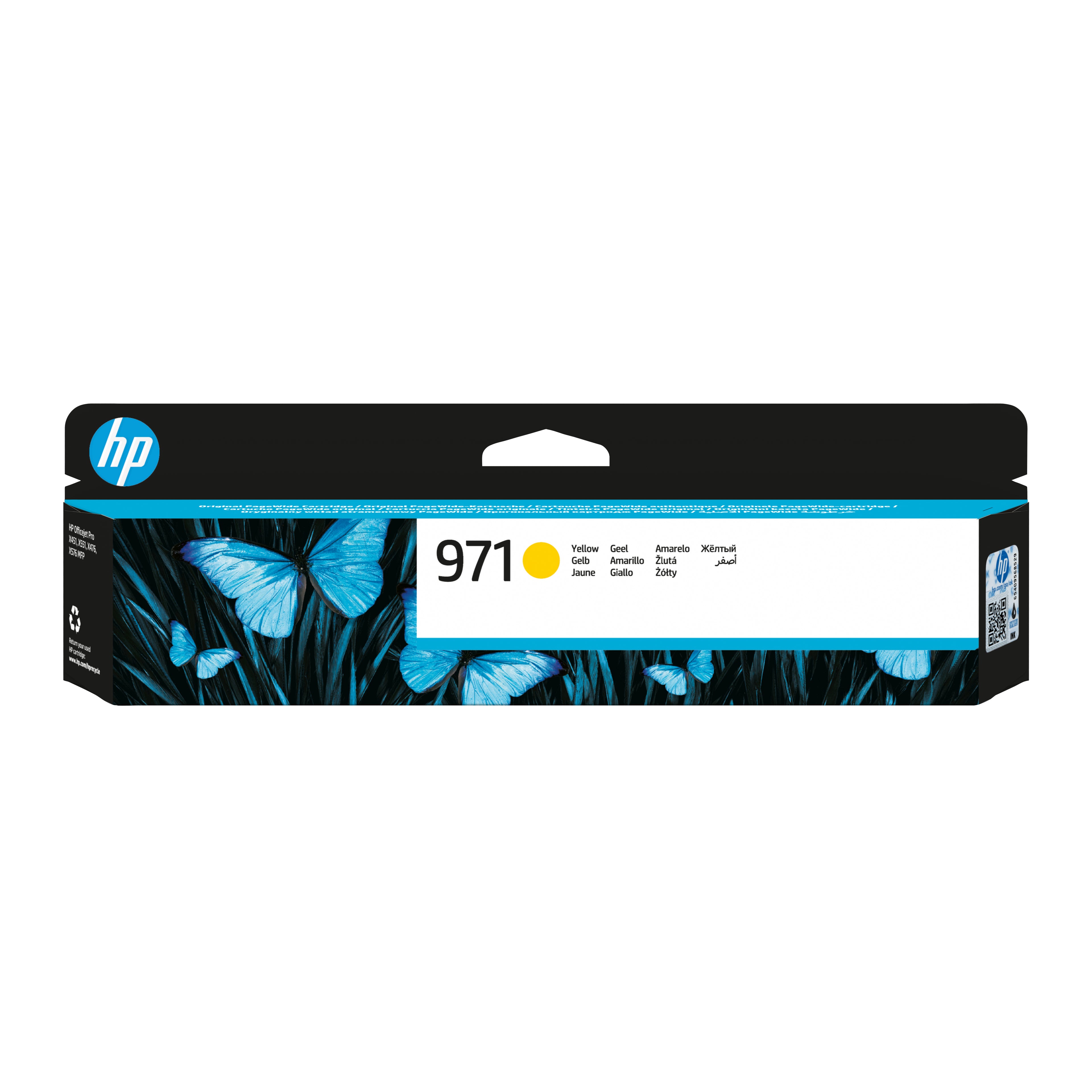 Cartouche d'encre originale HP CN624AE Jaune
