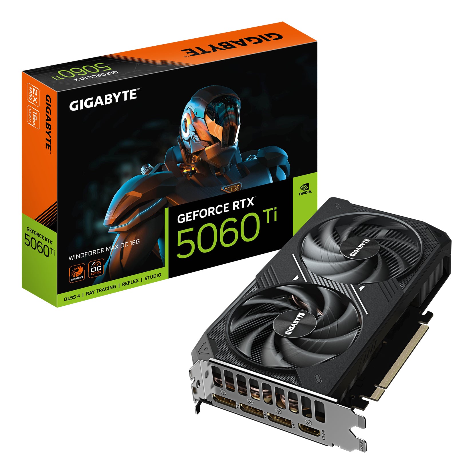 Carte Graphique Gigabyte 9VN506TWXO-00-G10 geforce rtx 5060 ti 16 GB GDDR7