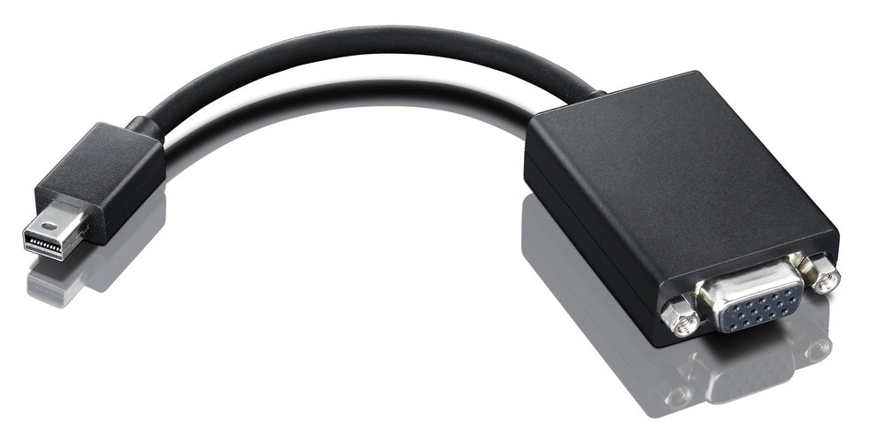 Adaptateur Mini DisplayPort vers VGA Lenovo 0A36536 Noir