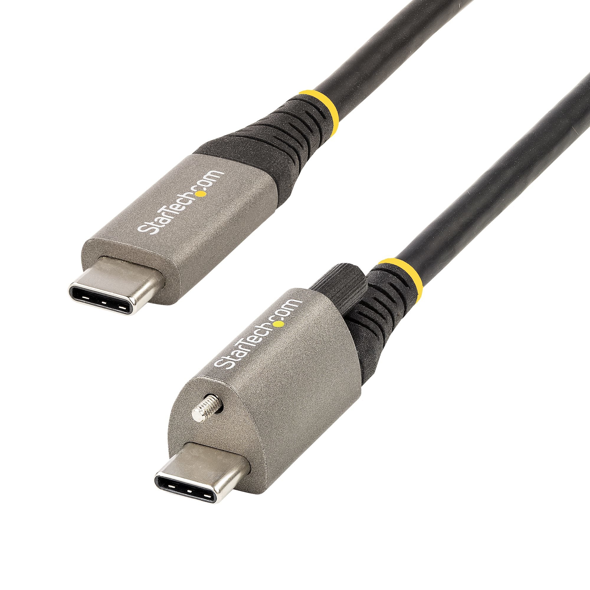 <p><strong>Câble haute performance</strong><p>Ce câble USB-C 3.2/3.1 Gen 2 10Gbps à verrouillage par vis supérieure vous permet de connecter vos périphériques USB Type-C pour la synchronisation, la charge et l'alimentation de vos appareils.</p><p>Ce c